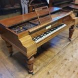 A 19th century John Broadwood & Sons mahogany square piano, 180 cm wide