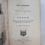 Sydenham (John) The History of the Town and County of Poole, 1839, some foxing, binding poor