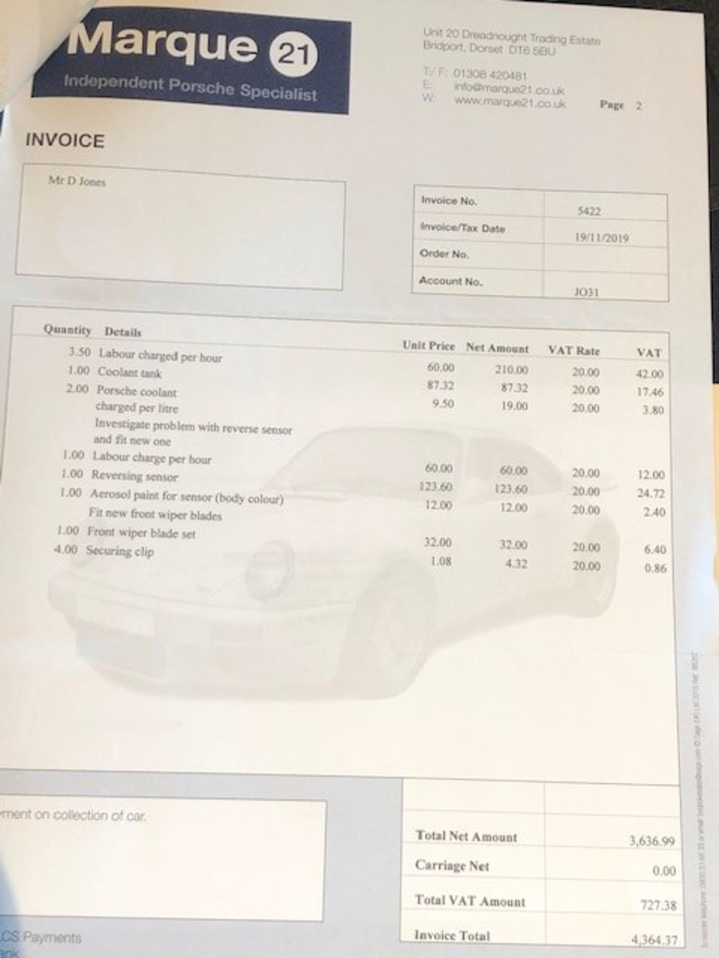 2006 Porsche Cayenne Turbo S Registration number SN56 KVU Chassis number WPIZZZ9PZ6LA84481 Engine - Image 11 of 19