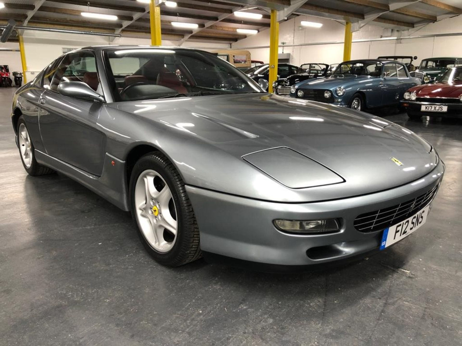 1998 Ferrari 456 GTA Registration number F12 SNS Front engined 5.5 litre V12 Grigio Titanis with