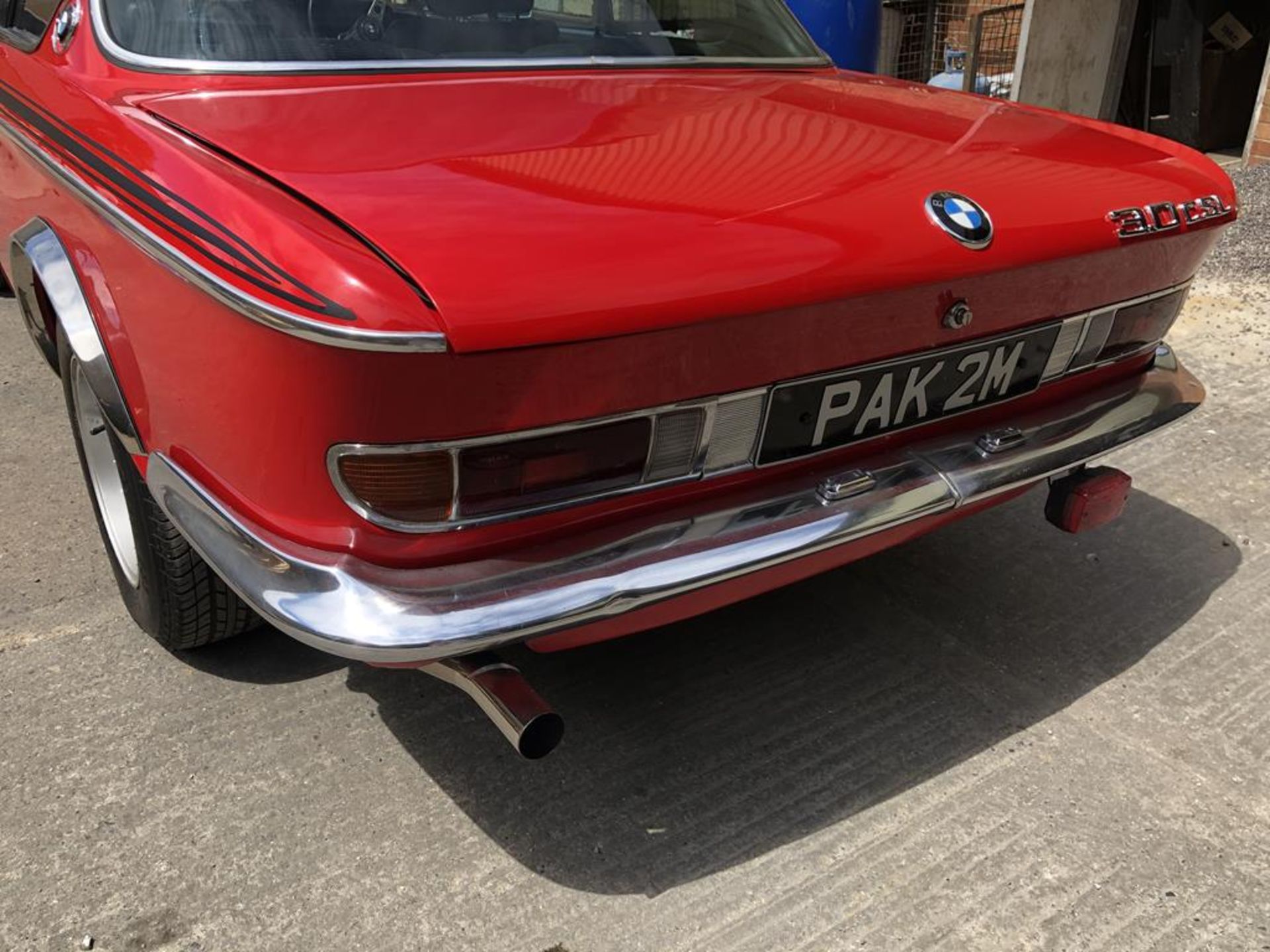 1974 BMW 3.0 CSL Registration number PAK 2M Chassis number 2285402 Verona red with a black - Image 62 of 137