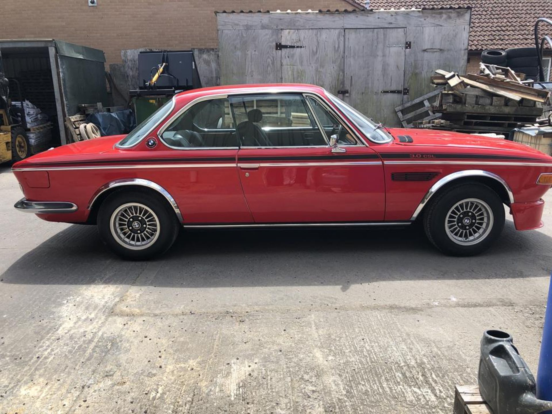 1974 BMW 3.0 CSL Registration number PAK 2M Chassis number 2285402 Verona red with a black - Image 48 of 137