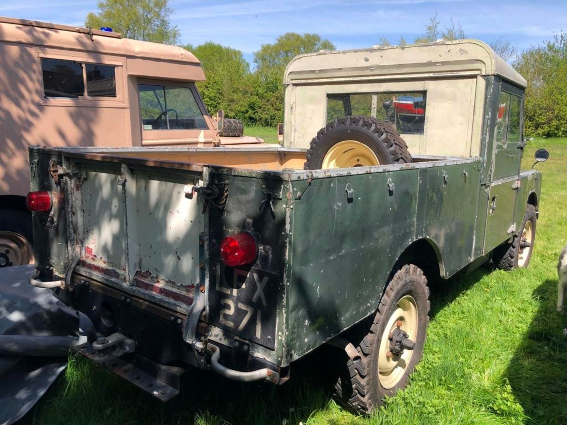 1957 Land Rover Series 1 Registration number LFX 271 109 inch pick up with a 2.0 diesel Plenty of - Image 4 of 21