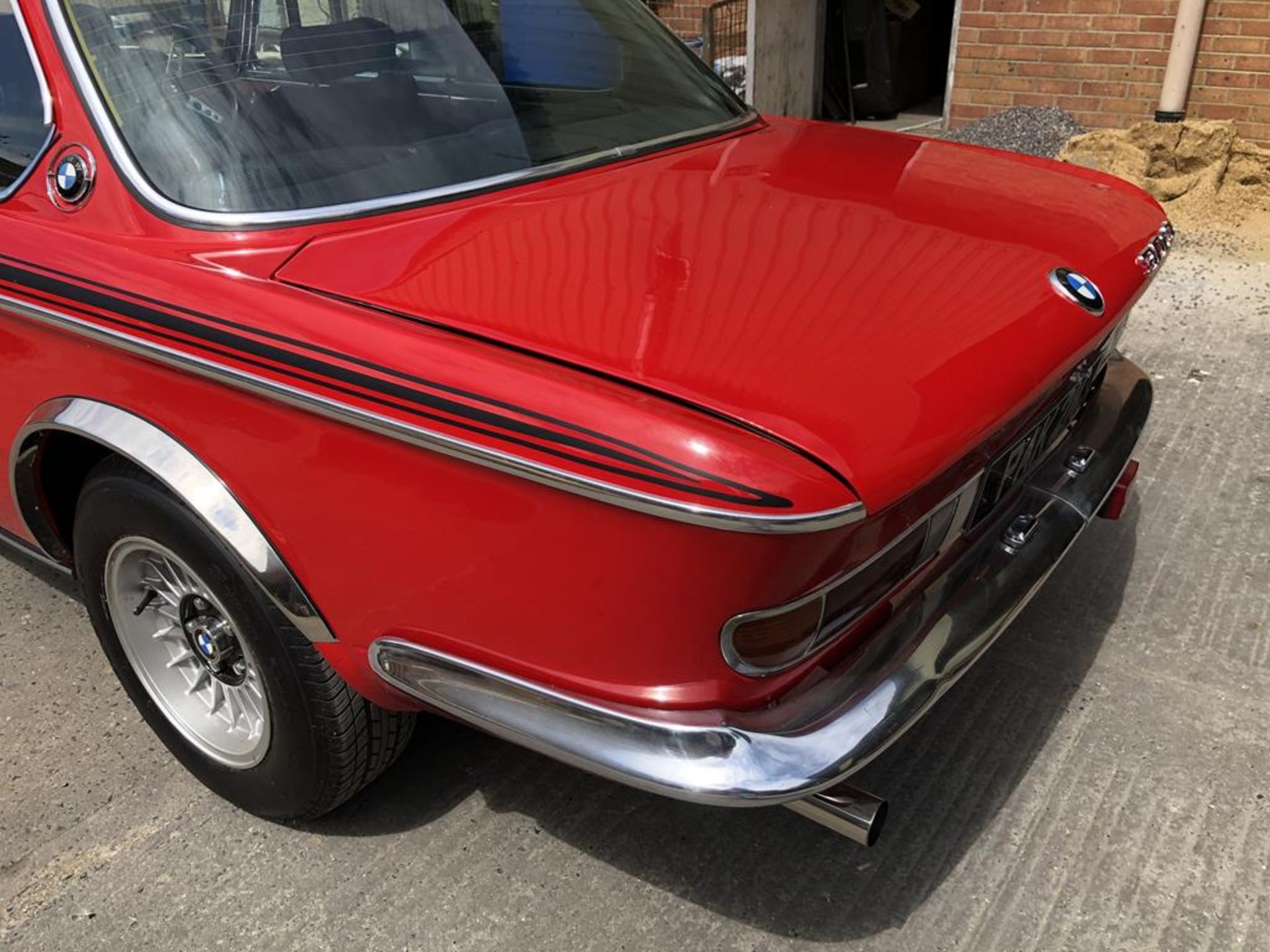 1974 BMW 3.0 CSL Registration number PAK 2M Chassis number 2285402 Verona red with a black - Image 67 of 137