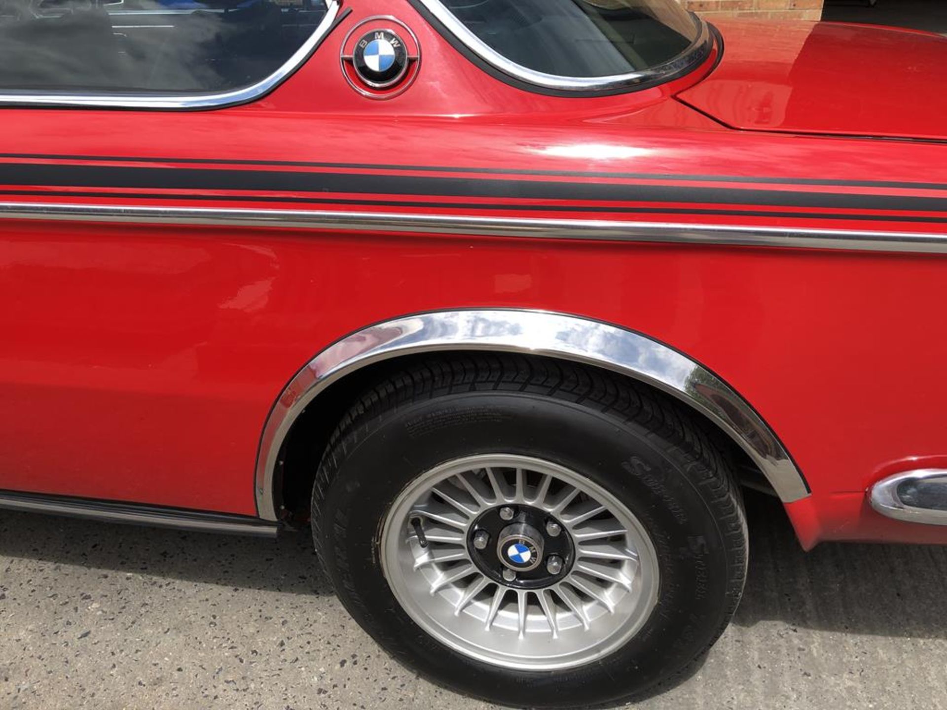 1974 BMW 3.0 CSL Registration number PAK 2M Chassis number 2285402 Verona red with a black - Image 69 of 137