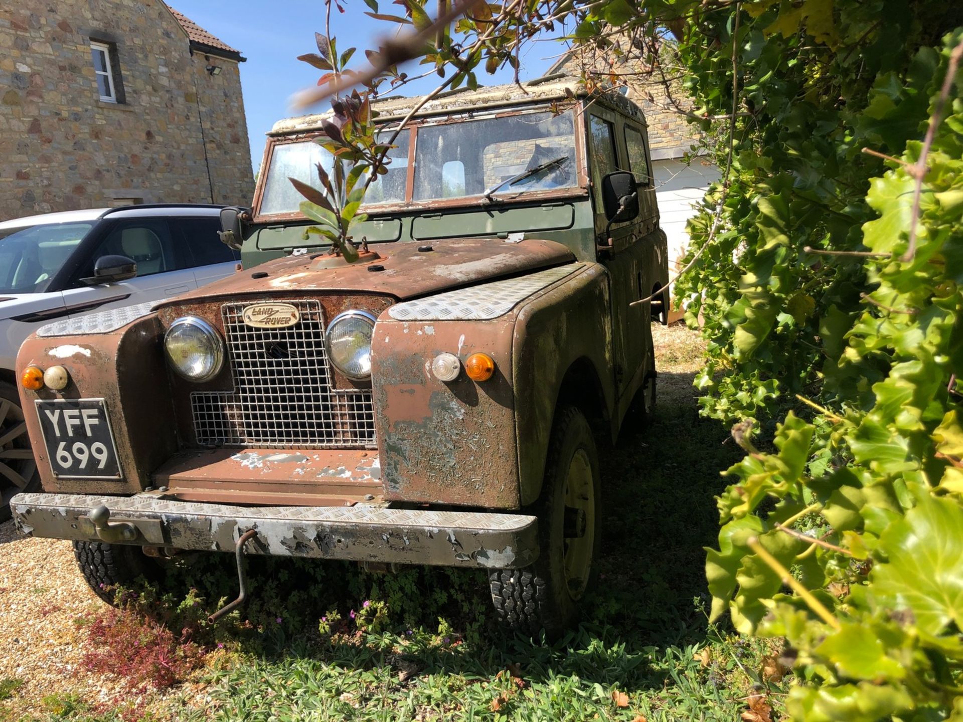 1962 Land Rover Series 2a Registration number YFF 699 Galvanised chassis, good bulkhead and straight - Image 8 of 9