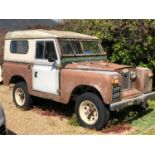 1962 Land Rover Series 2a Registration number YFF 699 Galvanised chassis, good bulkhead and straight