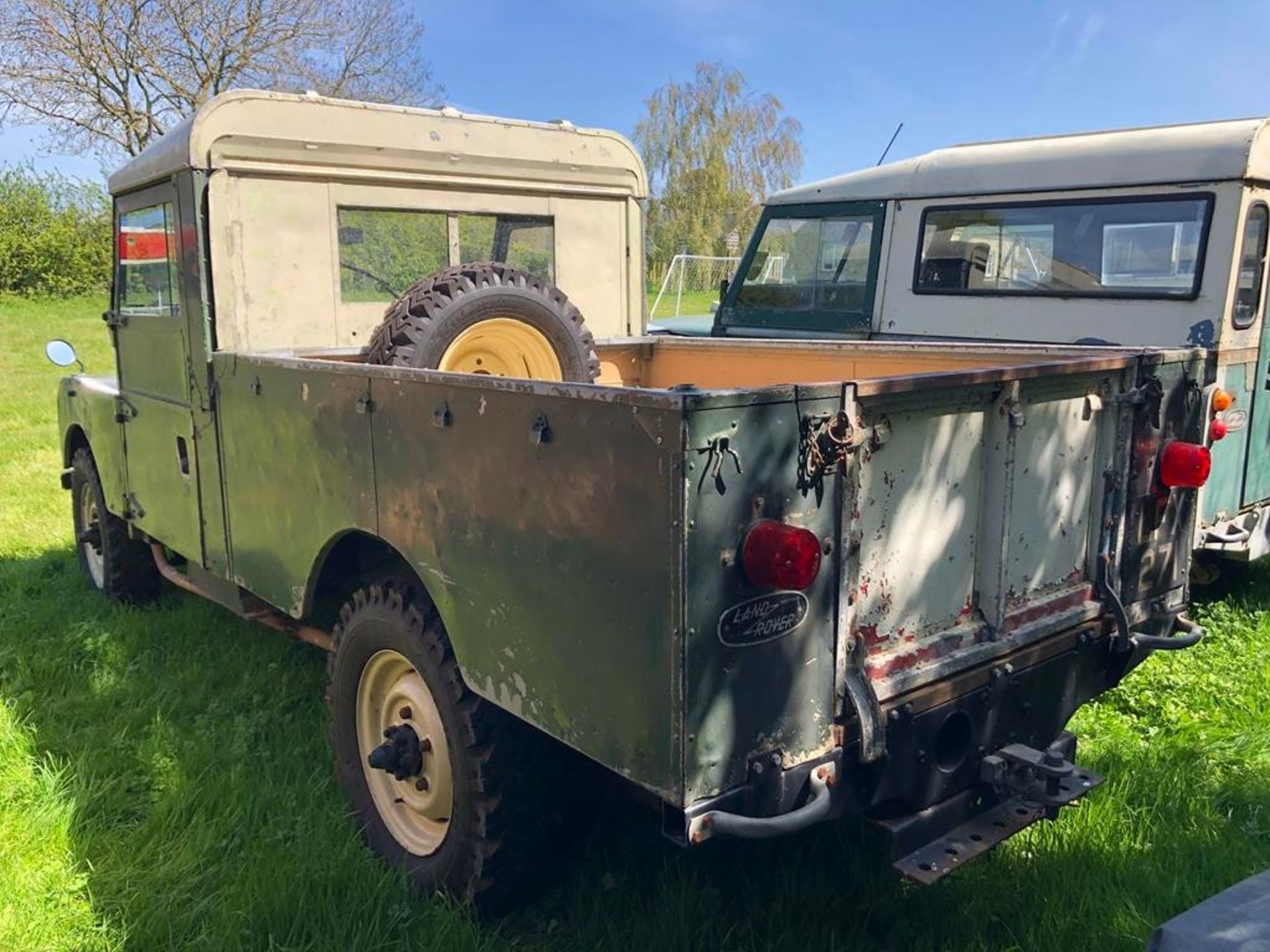 1957 Land Rover Series 1 Registration number LFX 271 109 inch pick up with a 2.0 diesel Plenty of - Image 5 of 21