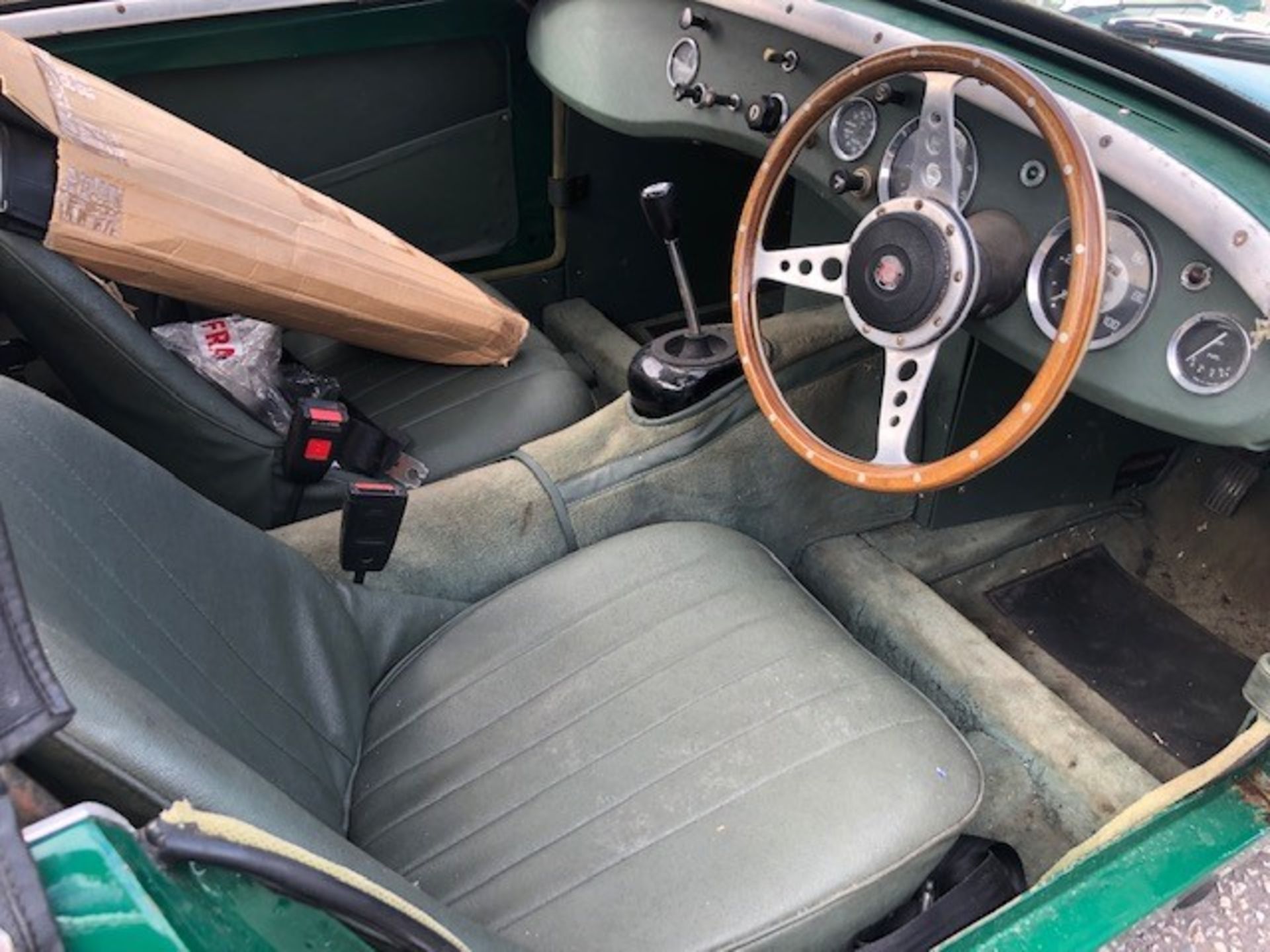 1960 Austin Healey Frogeye Sprite Registration number 4356 MK British Racing green Previously - Image 20 of 40