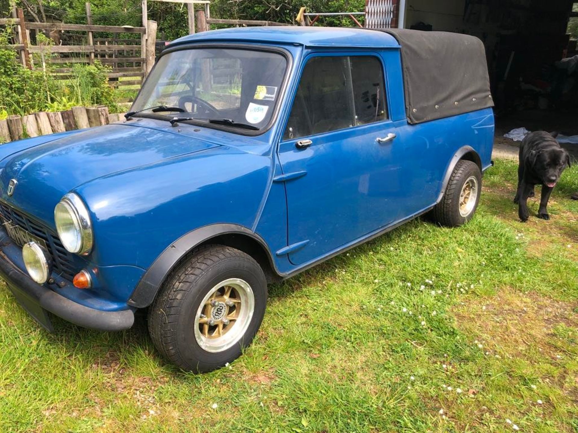A 1972 Mini Pick-Up Registration number NPH 953L Chassis number AXAU1-781866A Blue with a black - Image 66 of 77