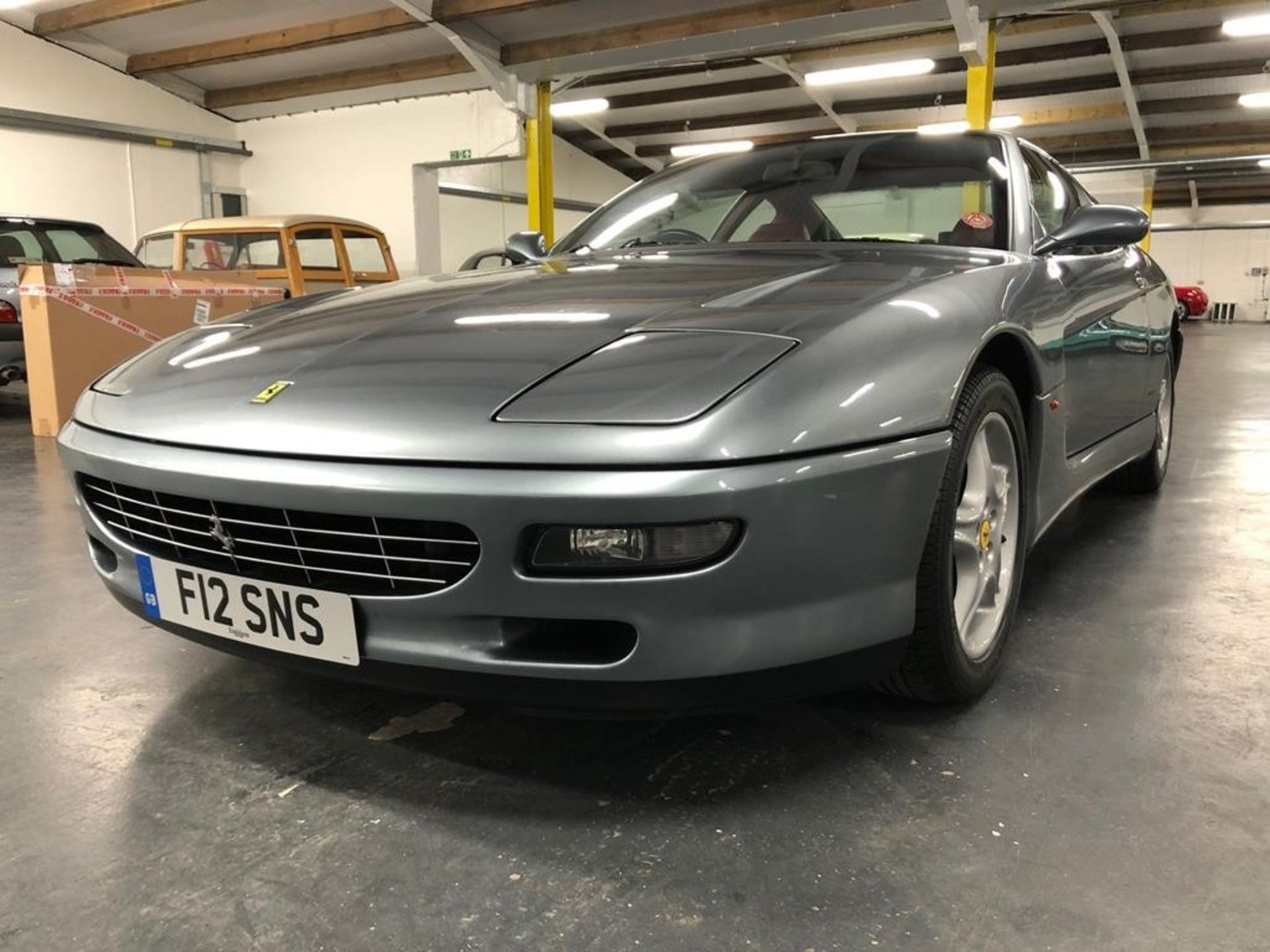 1998 Ferrari 456 GTA Registration number F12 SNS Front engined 5.5 litre V12 Grigio Titanis with - Image 16 of 82