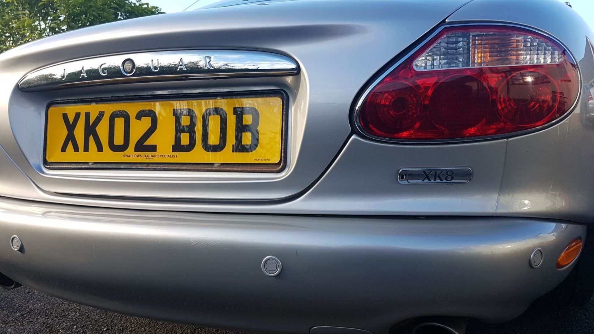 2002 Jaguar XK8 Coupe Registration Number XK02 BOB MOT expires February 2022 Metallic silver & black - Image 11 of 17