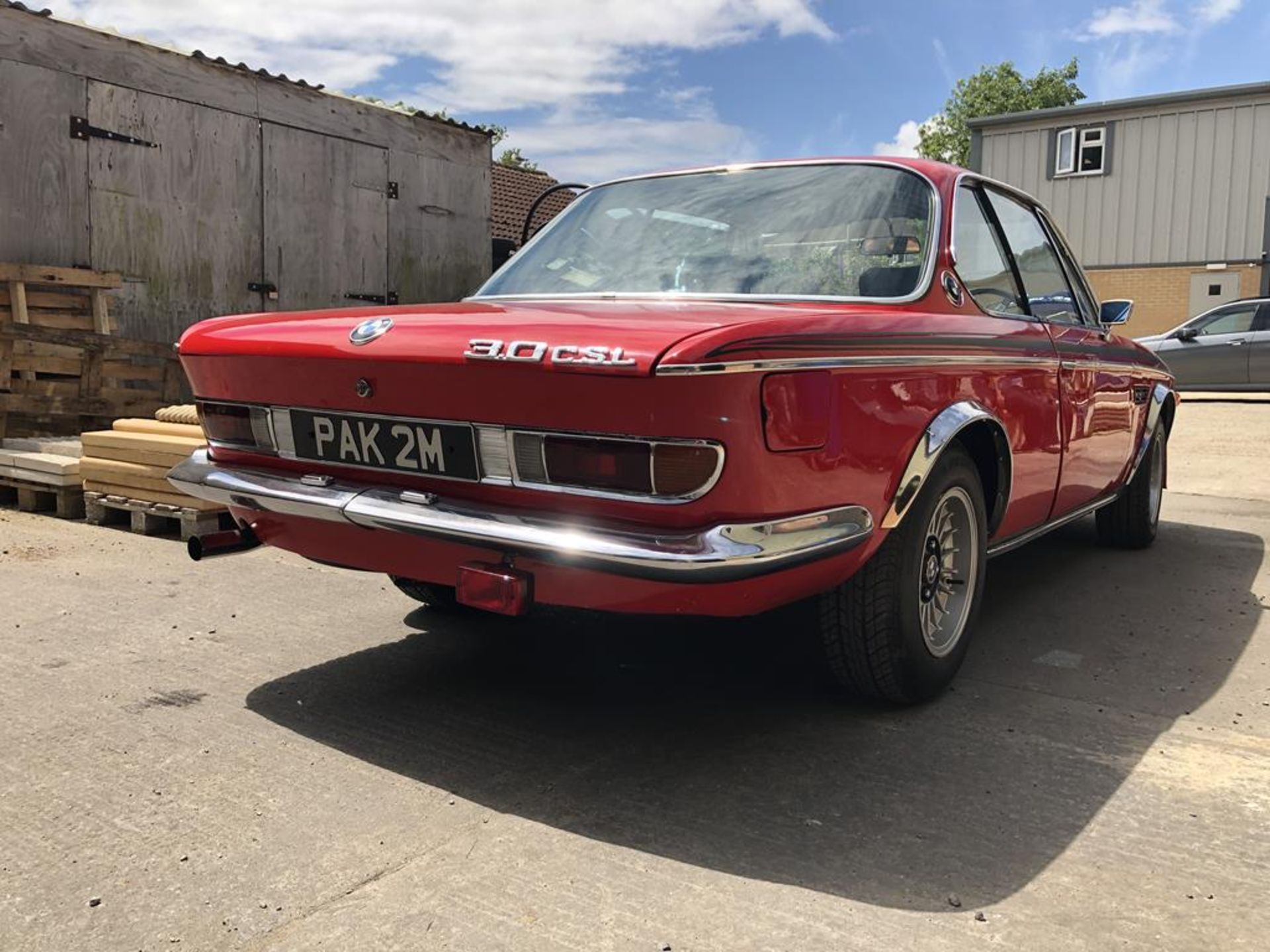 1974 BMW 3.0 CSL Registration number PAK 2M Chassis number 2285402 Verona red with a black - Image 58 of 137