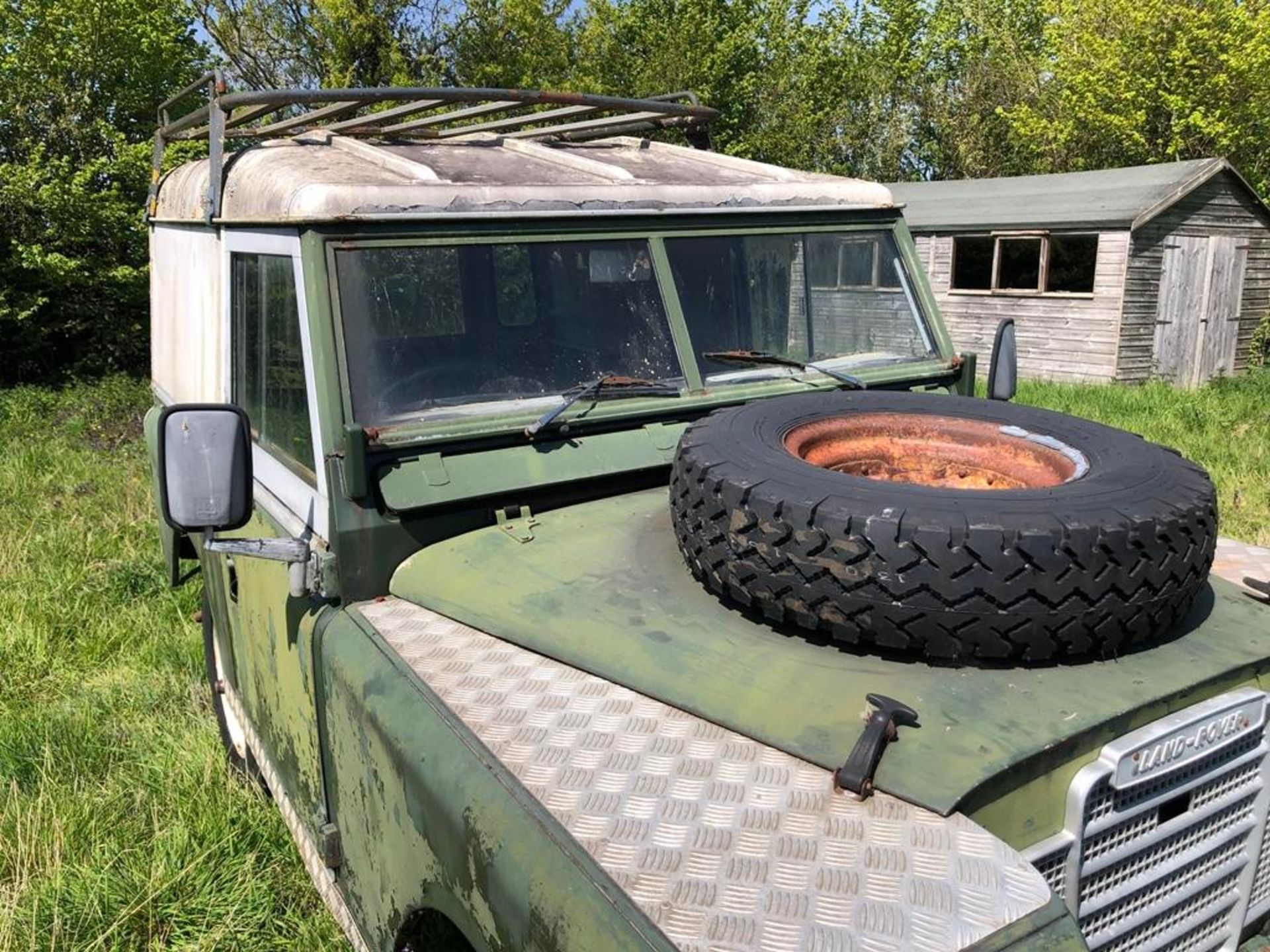 1980 Land Rover Series 3 88 inch Registration number PWY 985W Galvanised chassis and recent bulkhead - Image 2 of 16