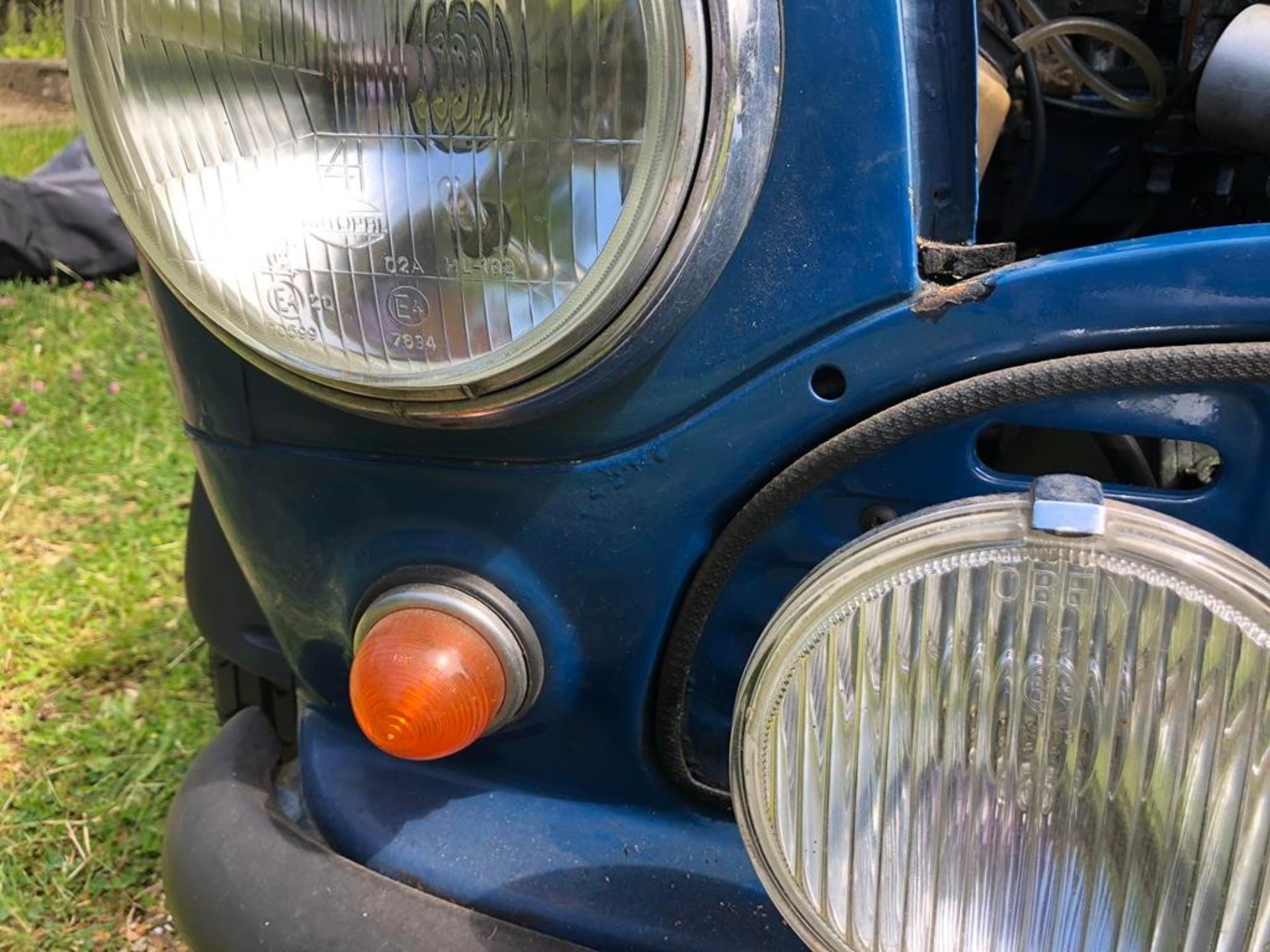 A 1972 Mini Pick-Up Registration number NPH 953L Chassis number AXAU1-781866A Blue with a black - Image 9 of 77