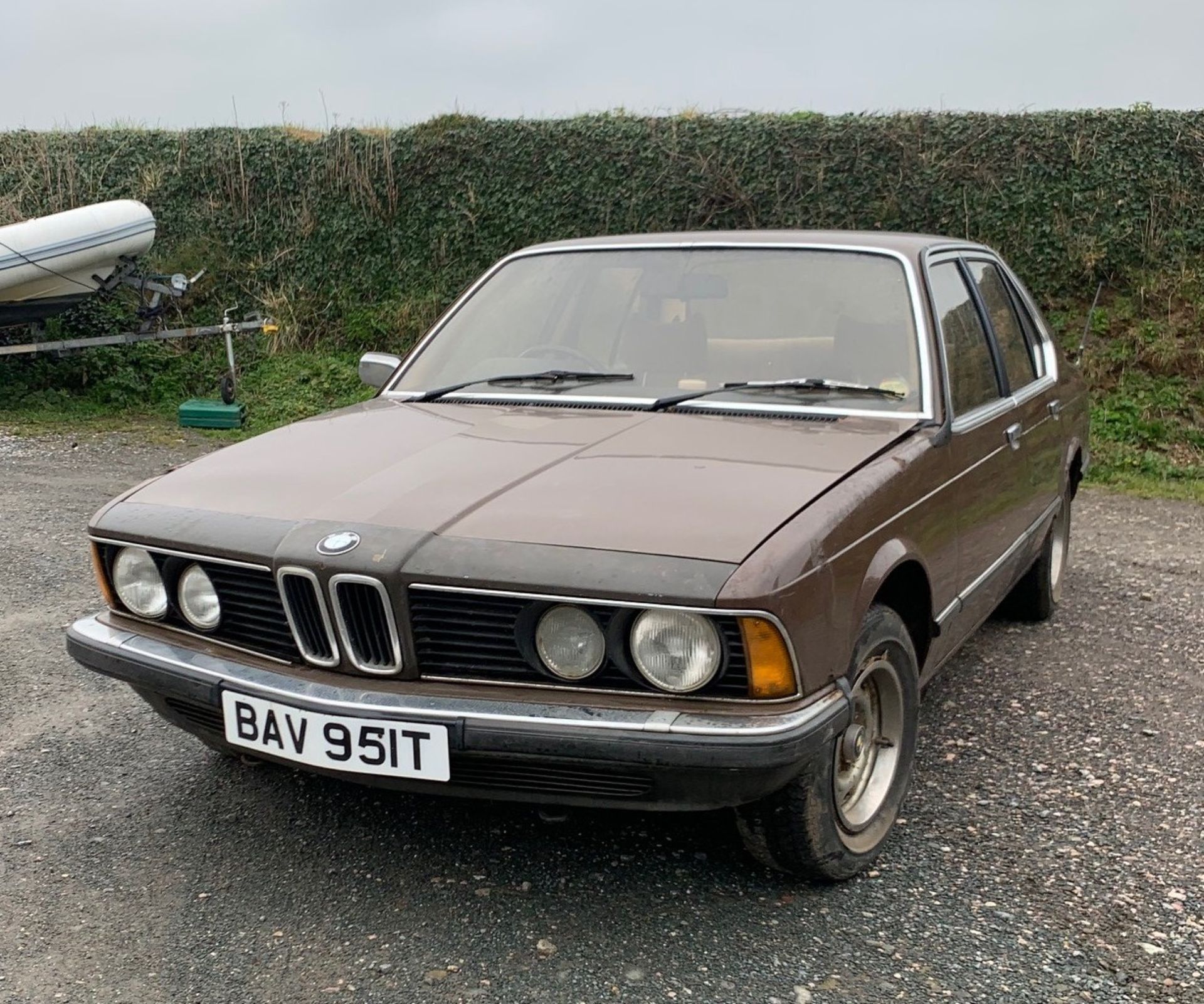 1979 BMW 728 E23 Registration number BAV 951T Brown with a gold ...