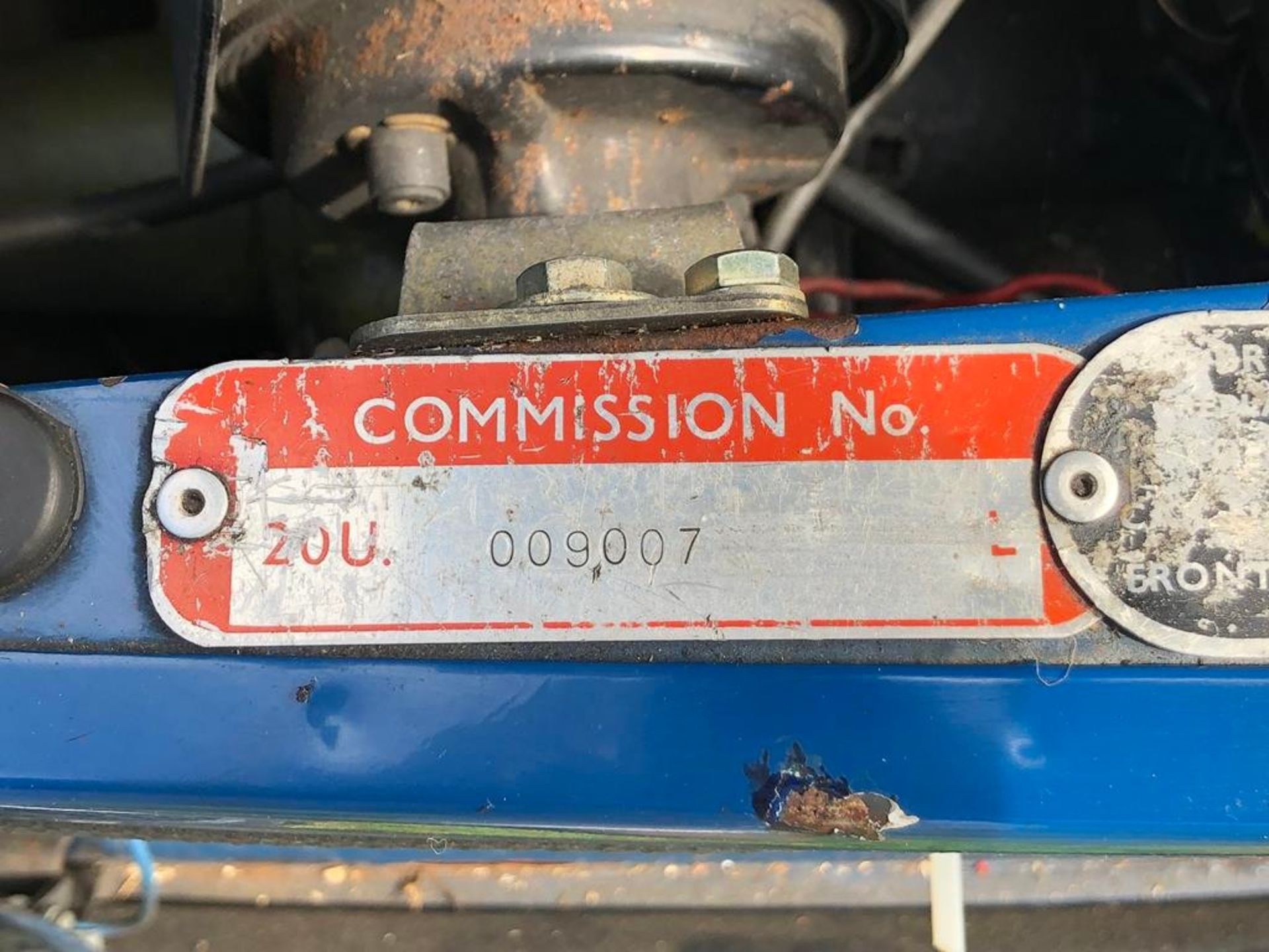 A 1972 Mini Pick-Up Registration number NPH 953L Chassis number AXAU1-781866A Blue with a black - Image 4 of 77