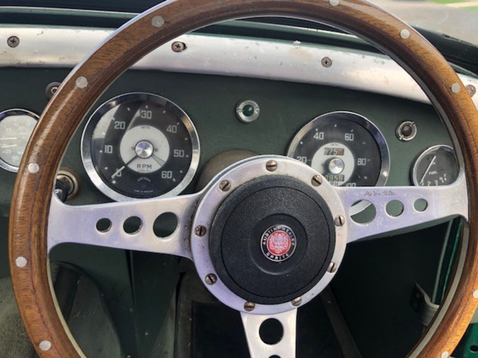 1960 Austin Healey Frogeye Sprite Registration number 4356 MK British Racing green Previously - Image 23 of 40