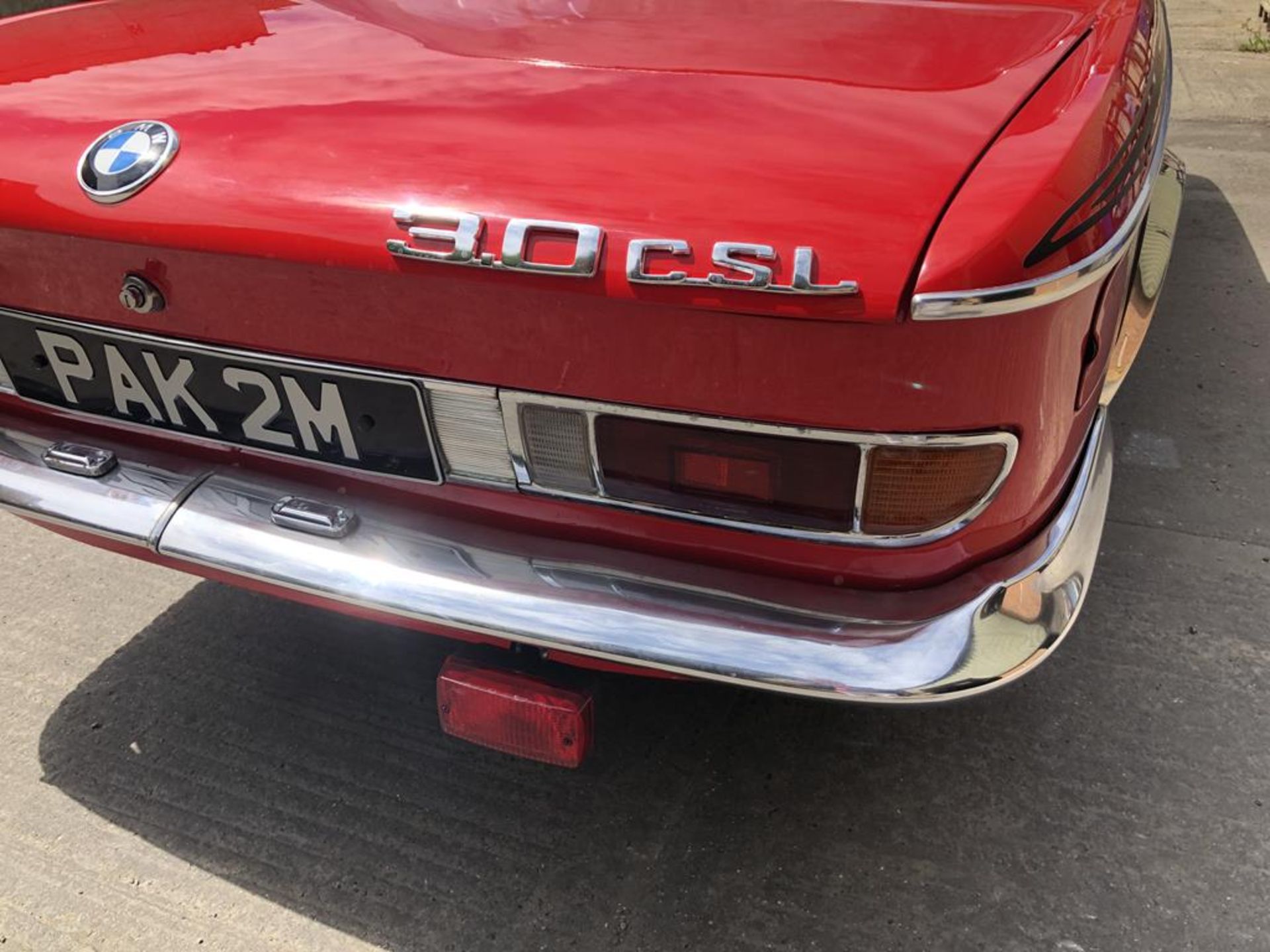 1974 BMW 3.0 CSL Registration number PAK 2M Chassis number 2285402 Verona red with a black - Image 59 of 137