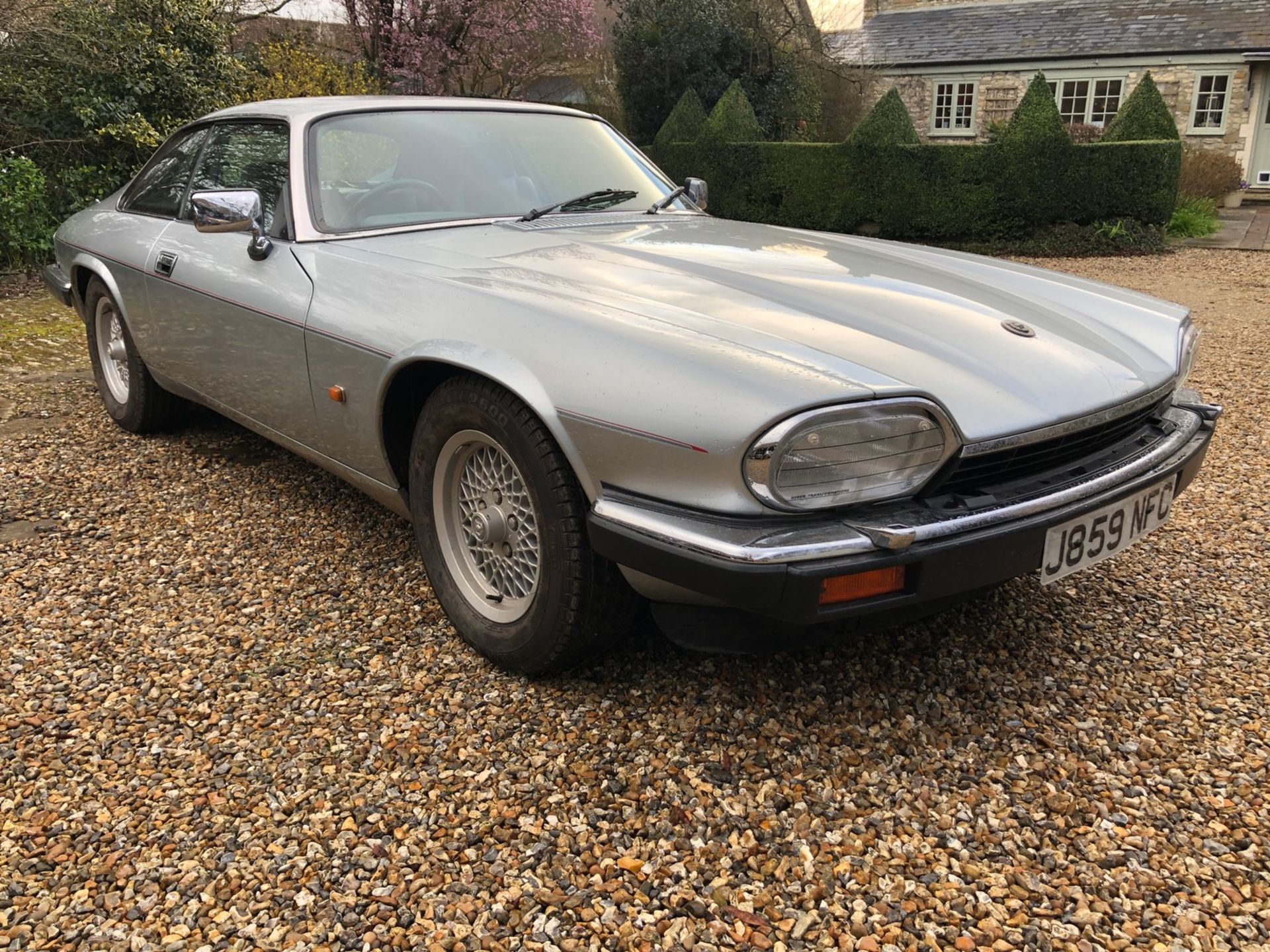 1992 Jaguar XJS Registration number J859 NFC Chassis number SAJJNAED3EK184620 Metallic silver Grey