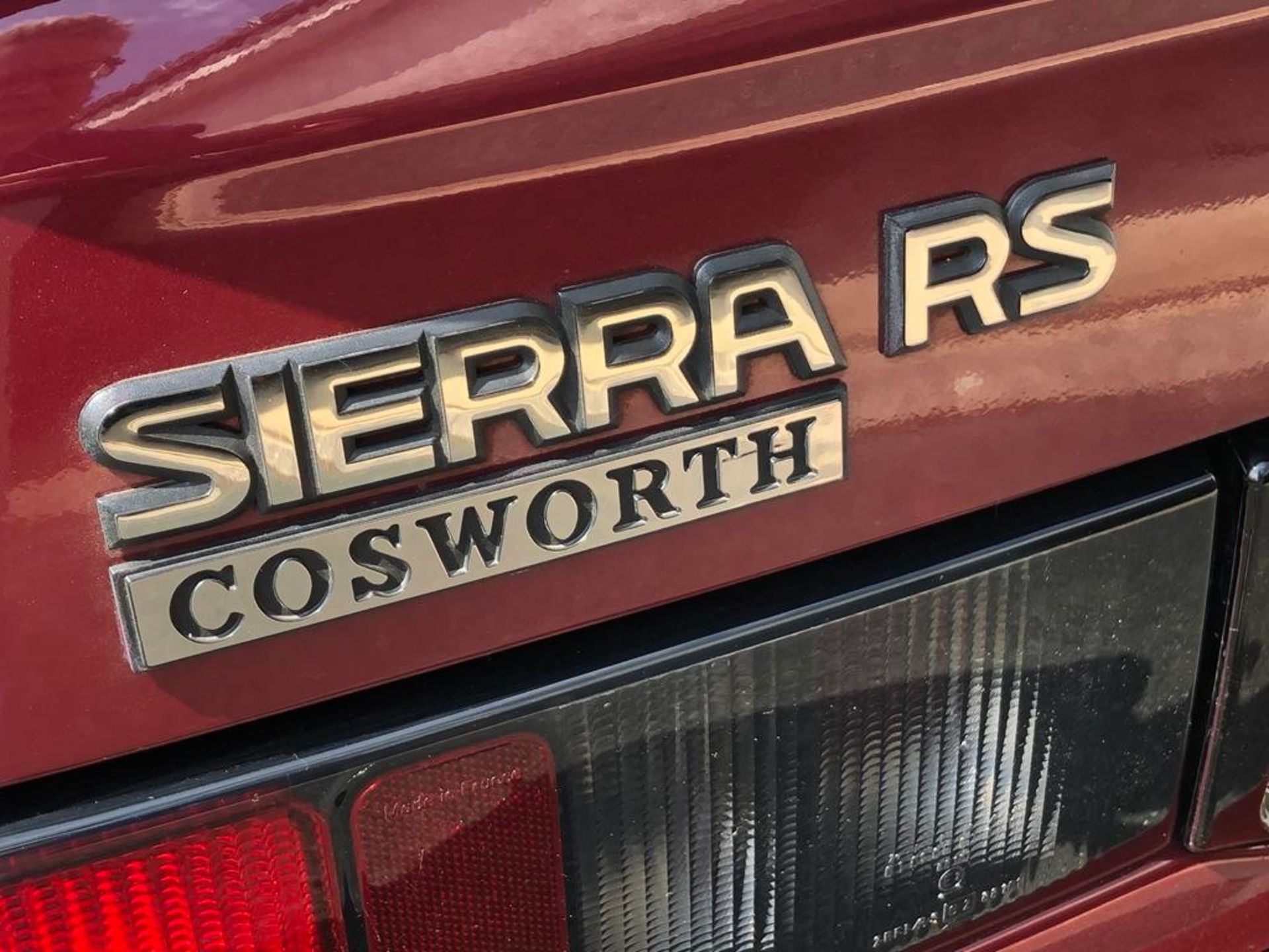 1992 Ford Sierra Sapphire Cosworth 4x4 Registration number K813 PCM Nouveau red, Recaro seats Bought - Image 11 of 128