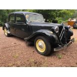 1956 Citroen 11B Light 15 French registration 4 CE 50 Imported 1990, duties paid Not UK road