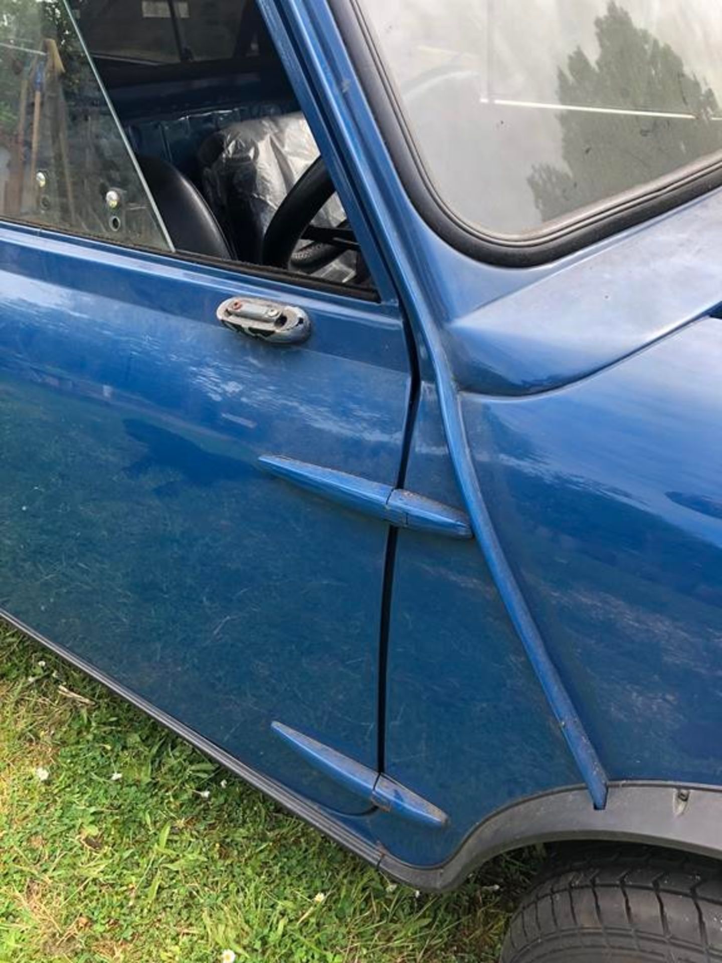 A 1972 Mini Pick-Up Registration number NPH 953L Chassis number AXAU1-781866A Blue with a black - Image 34 of 77