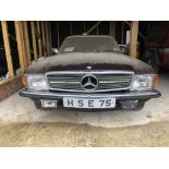 Mercedes-Benz 380 SLC Registration number BWP 946M Being sold without reserve