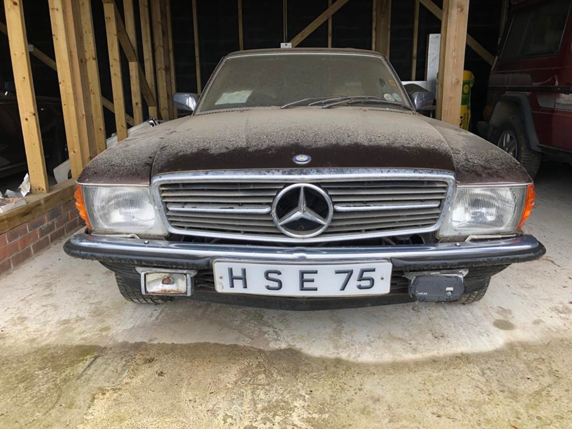 Mercedes-Benz 380 SLC Registration number BWP 946M Being sold without reserve