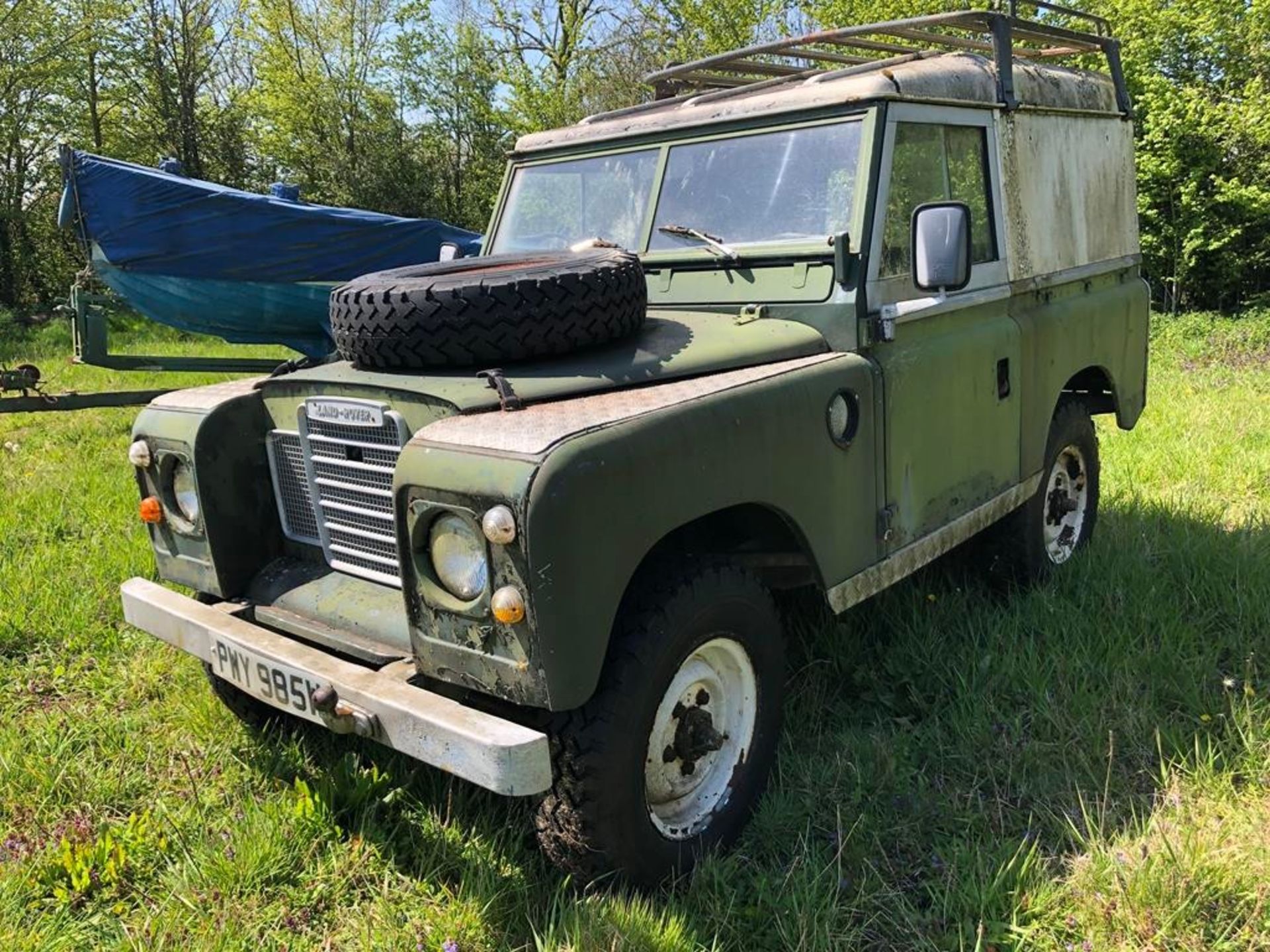 1980 Land Rover Series 3 88 inch Registration number PWY 985W Galvanised chassis and recent bulkhead - Image 16 of 16