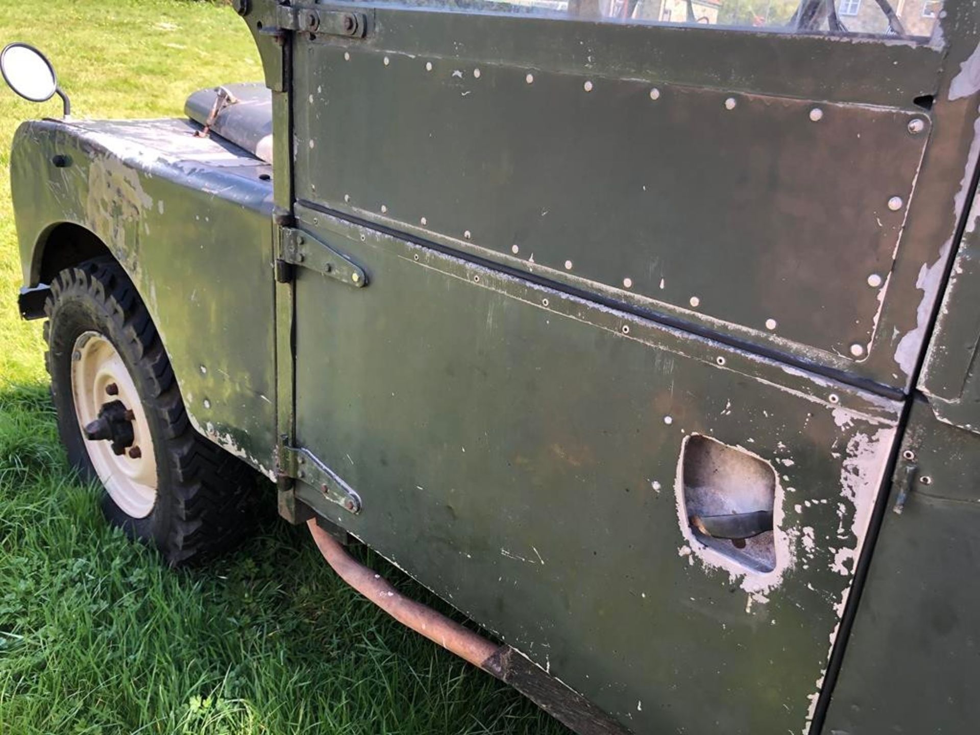 1957 Land Rover Series 1 Registration number LFX 271 109 inch pick up with a 2.0 diesel Plenty of - Image 9 of 21