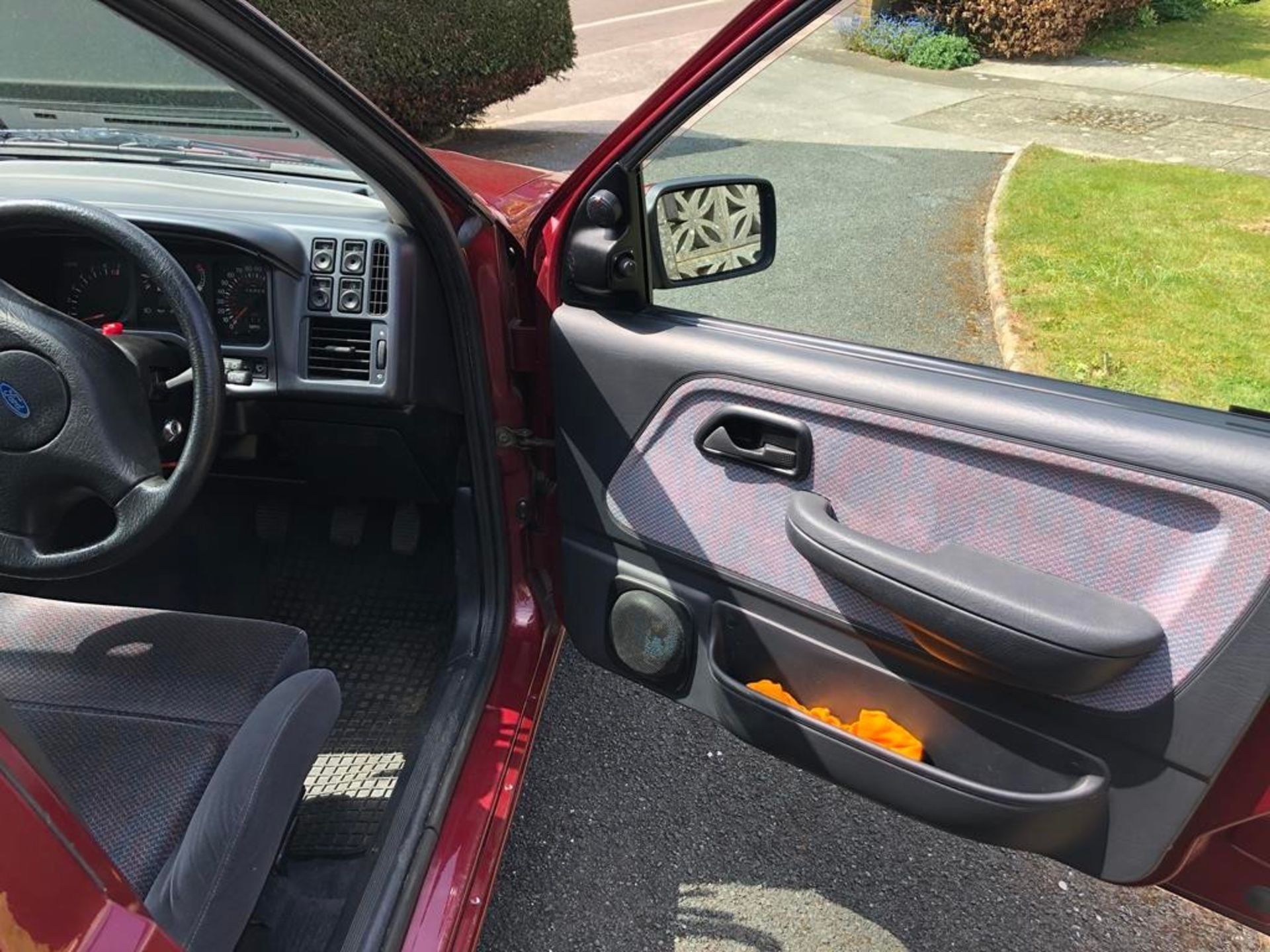 1992 Ford Sierra Sapphire Cosworth 4x4 Registration number K813 PCM Nouveau red, Recaro seats Bought - Image 63 of 128