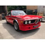 1974 BMW 3.0 CSL Registration number PAK 2M Chassis number 2285402 Verona red with a black