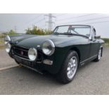 1971 Midget Mark 3 Registration number XOP 987J