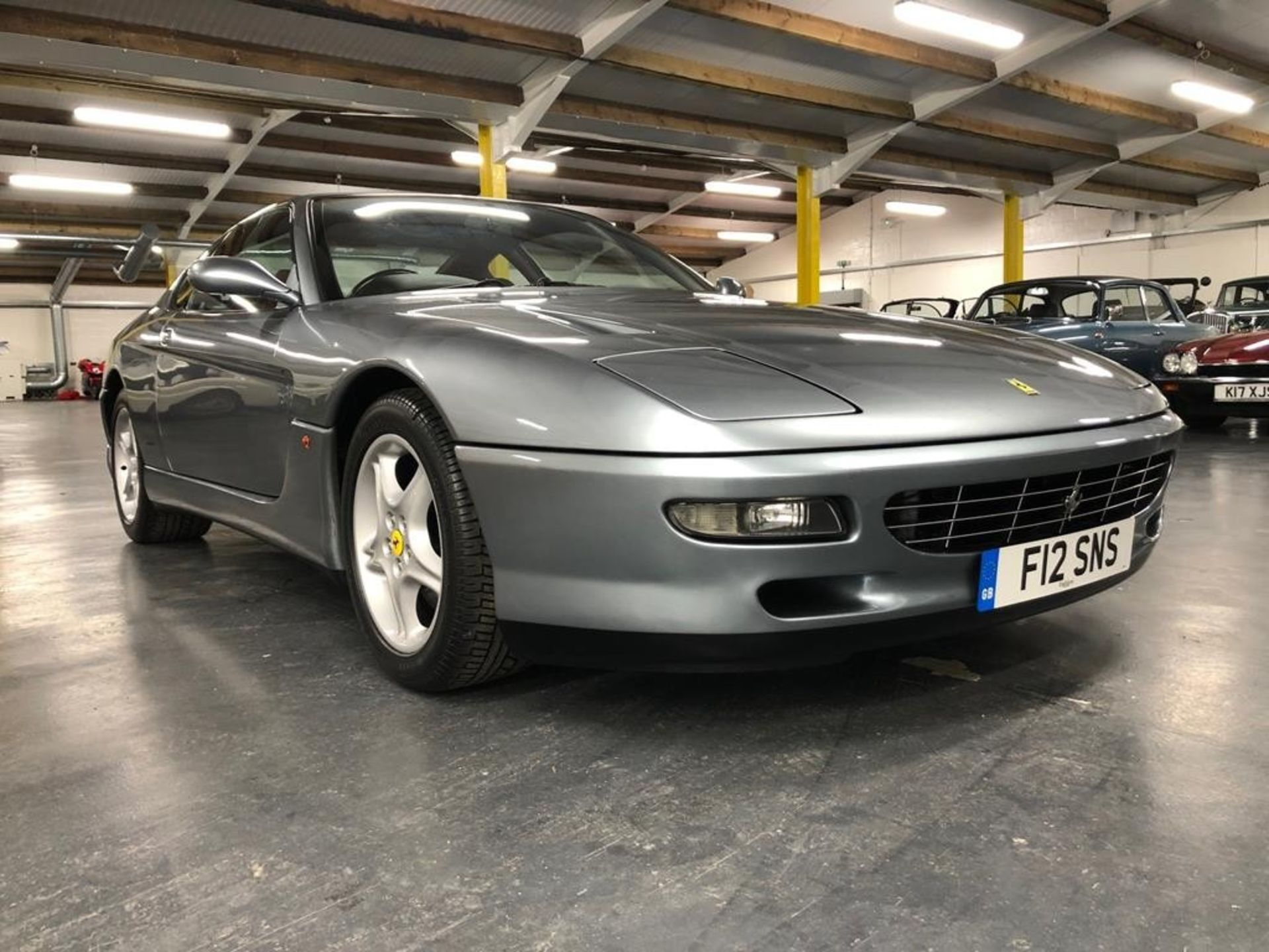 1998 Ferrari 456 GTA Registration number F12 SNS Front engined 5.5 litre V12 Grigio Titanis with - Image 3 of 82