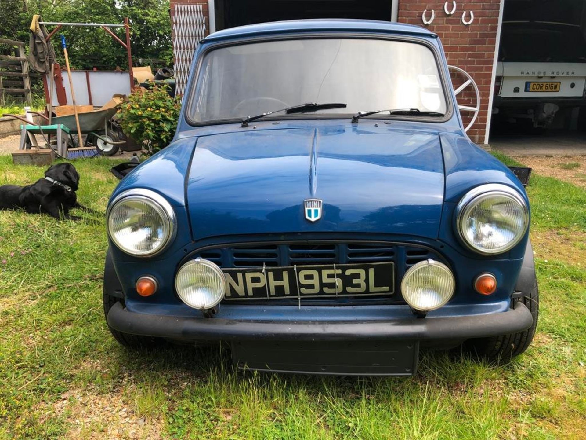 A 1972 Mini Pick-Up Registration number NPH 953L Chassis number AXAU1-781866A Blue with a black - Image 39 of 77