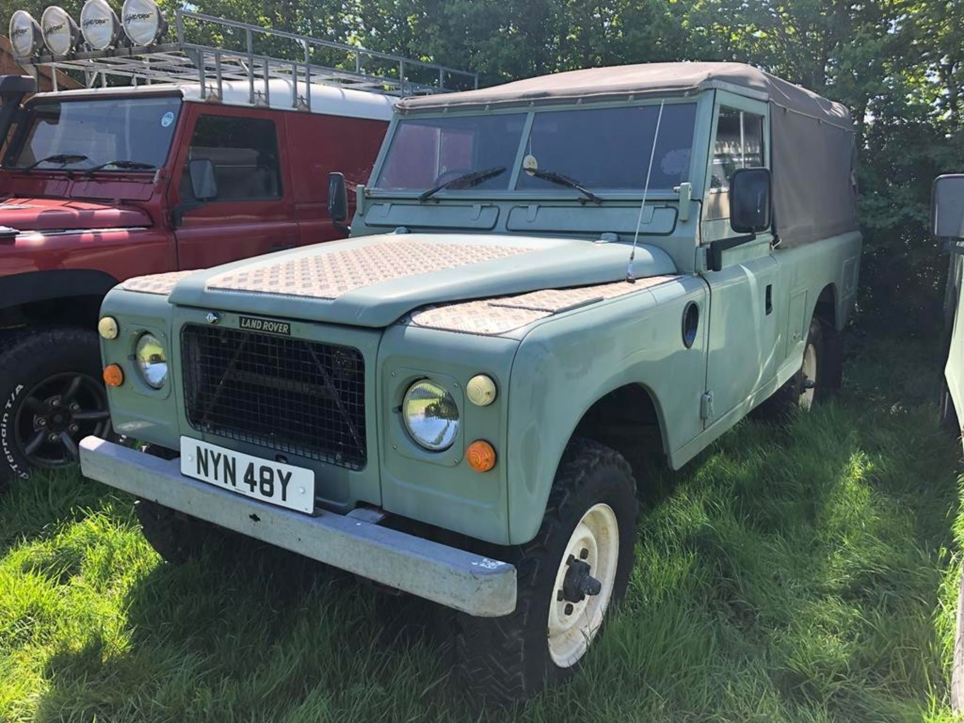 1982 Land Rover Series 3 LWB Registration number NYN 48Y Stage 1 V8 Ex-BBC with unusual features ( - Image 2 of 52