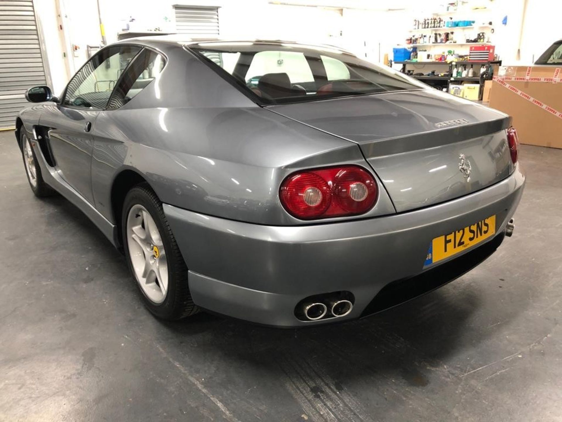 1998 Ferrari 456 GTA Registration number F12 SNS Front engined 5.5 litre V12 Grigio Titanis with - Image 31 of 82