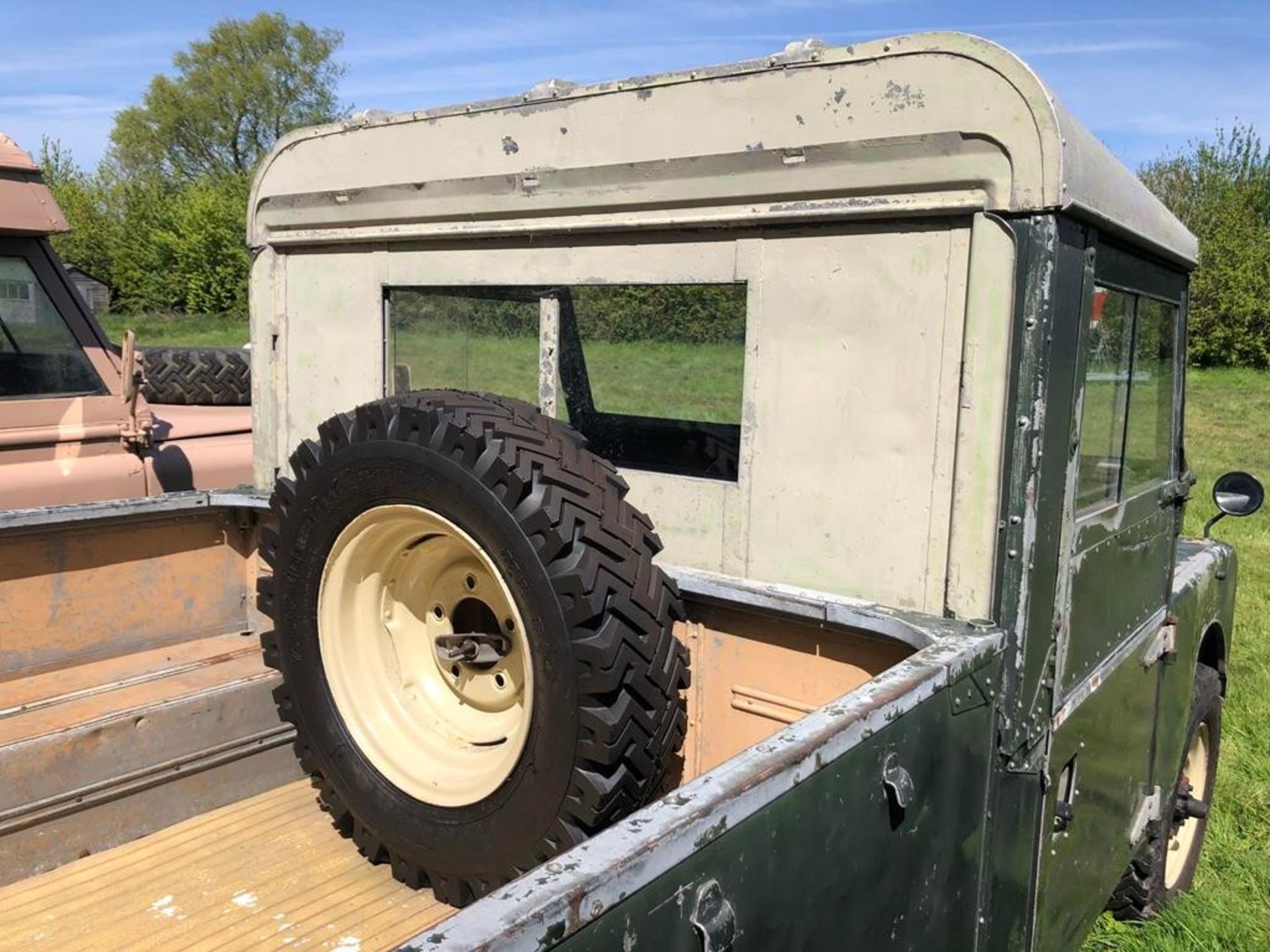 1957 Land Rover Series 1 Registration number LFX 271 109 inch pick up with a 2.0 diesel Plenty of - Image 3 of 21