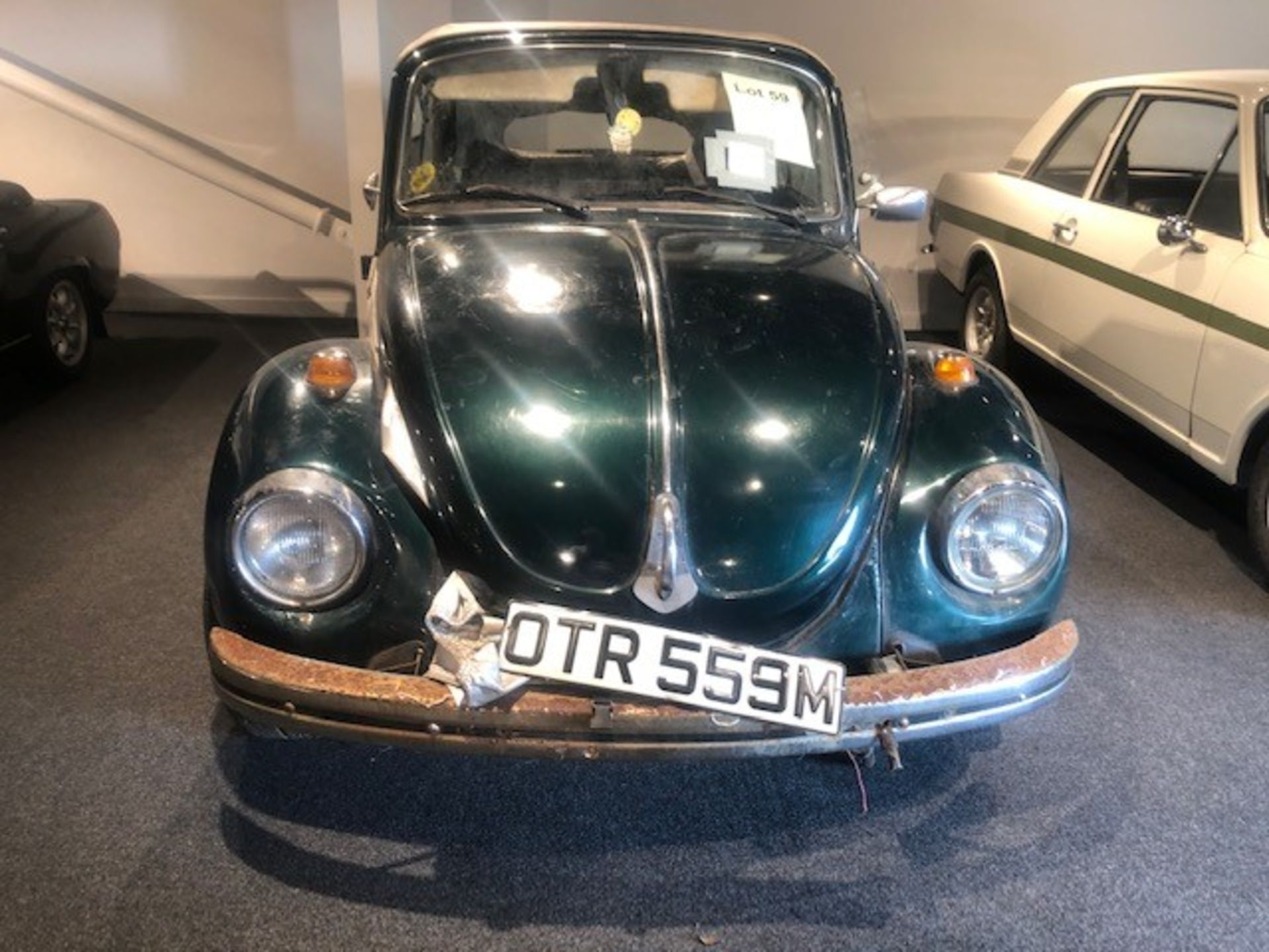 1974 VW Karmann Beetle Convertible Registration number OTR 559M Left hand drive California import - Image 9 of 27