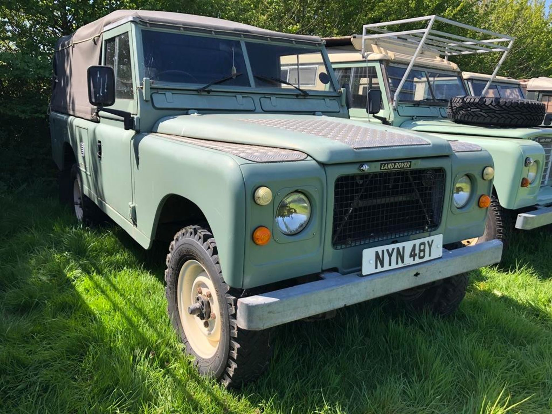 1982 Land Rover Series 3 LWB Registration number NYN 48Y Stage 1 V8 Ex-BBC with unusual features (