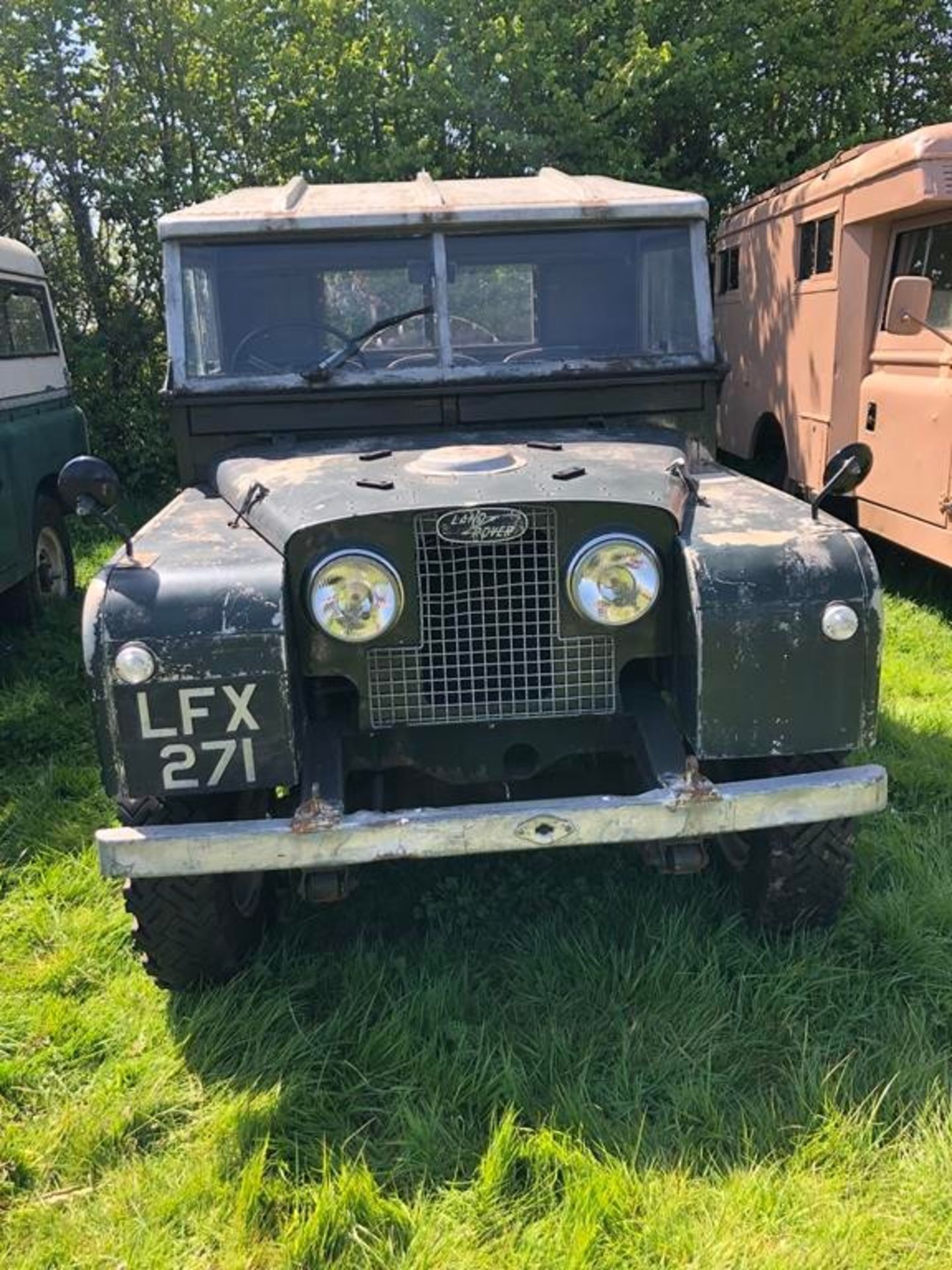 1957 Land Rover Series 1 Registration number LFX 271 109 inch pick up with a 2.0 diesel Plenty of - Image 2 of 21