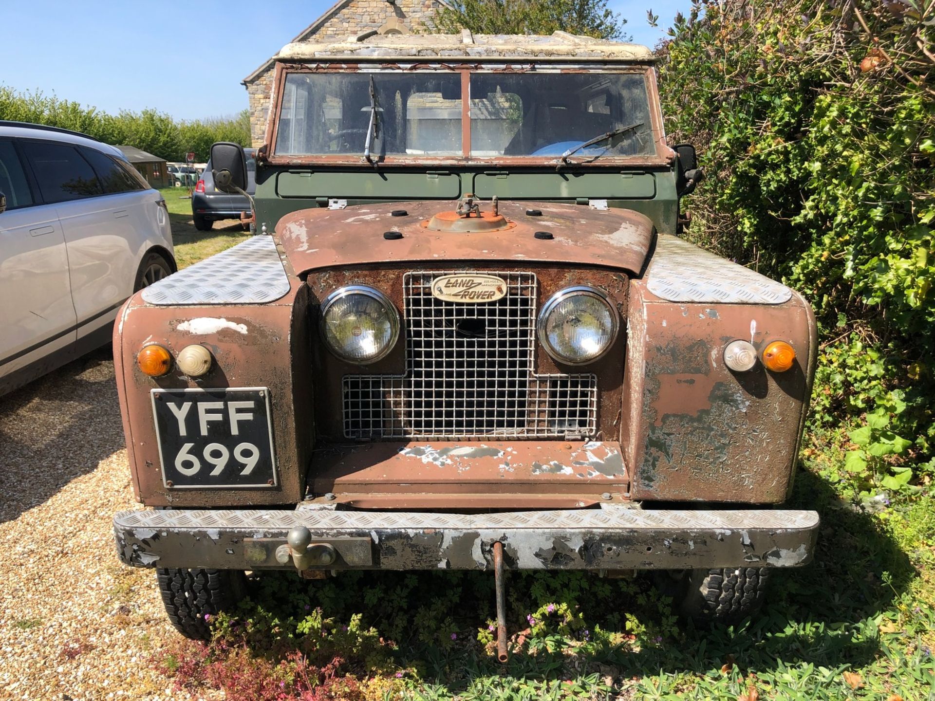 1962 Land Rover Series 2a Registration number YFF 699 Galvanised chassis, good bulkhead and straight - Image 7 of 9