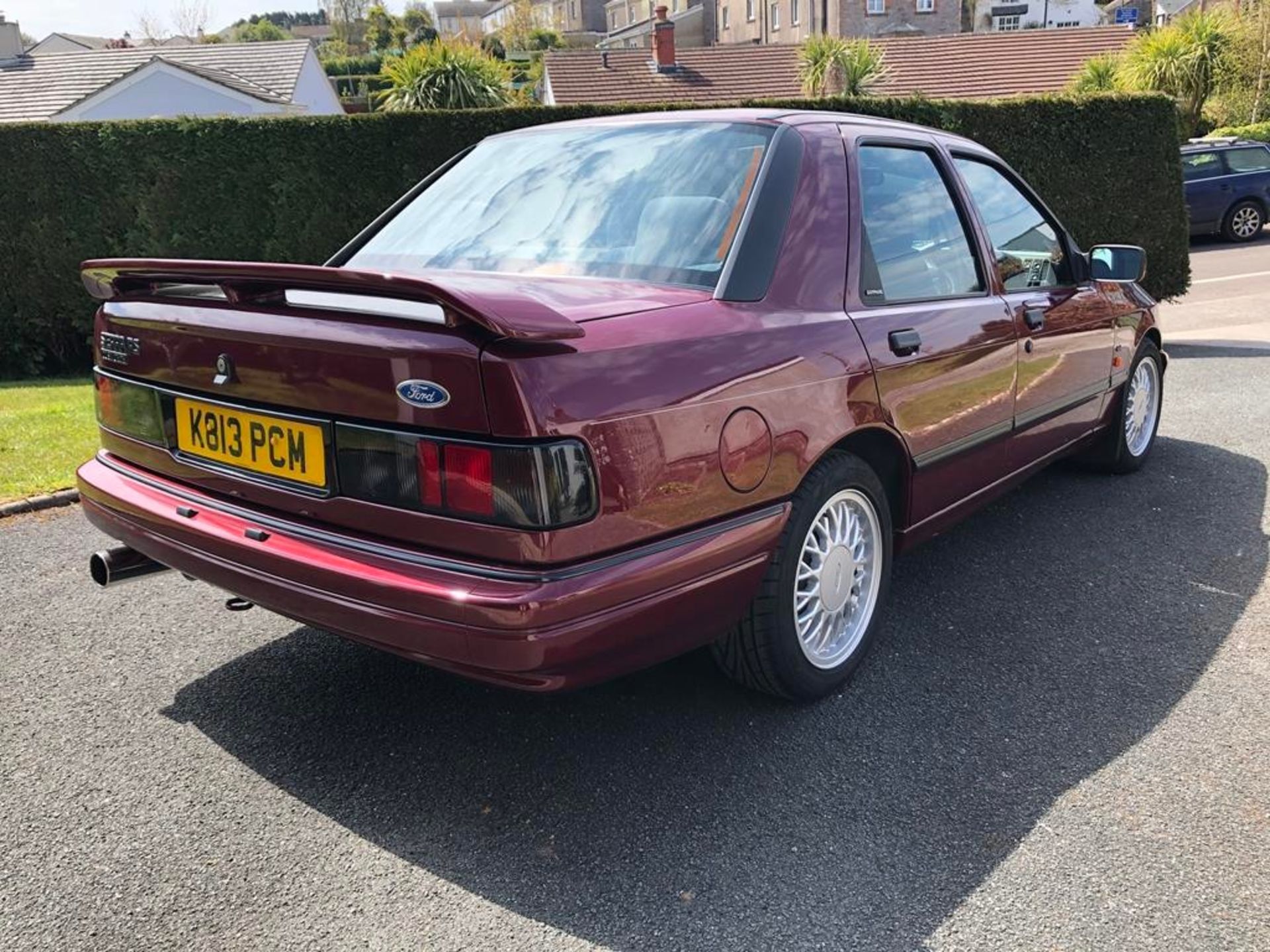 1992 Ford Sierra Sapphire Cosworth 4x4 Registration number K813 PCM Nouveau red, Recaro seats Bought - Image 18 of 128