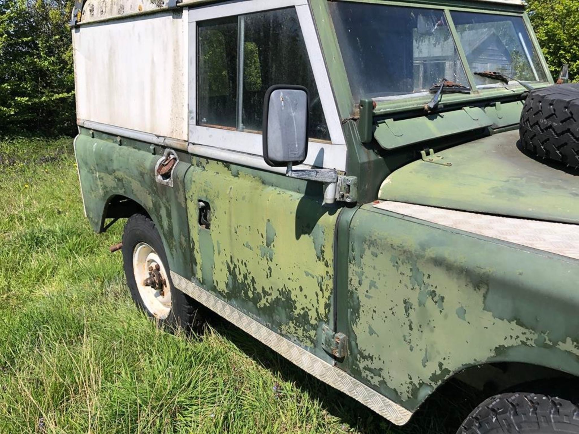 1980 Land Rover Series 3 88 inch Registration number PWY 985W Galvanised chassis and recent bulkhead - Image 5 of 16