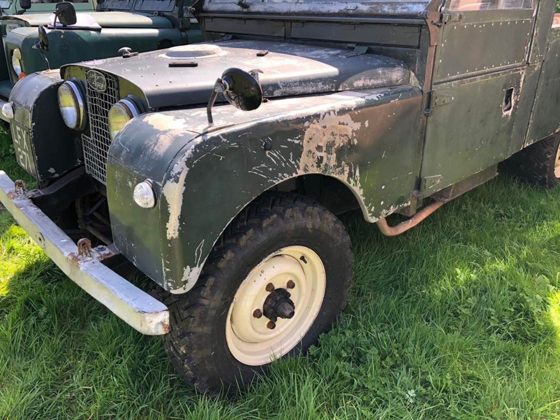 1957 Land Rover Series 1 Registration number LFX 271 109 inch pick up with a 2.0 diesel Plenty of - Image 10 of 21