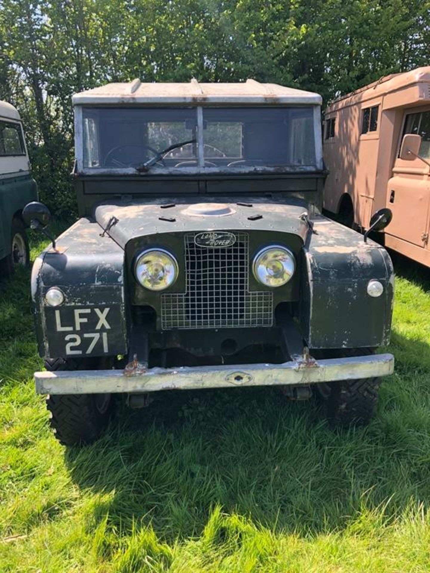 1957 Land Rover Series 1 Registration number LFX 271 109 inch pick up with a 2.0 diesel Plenty of - Image 12 of 21