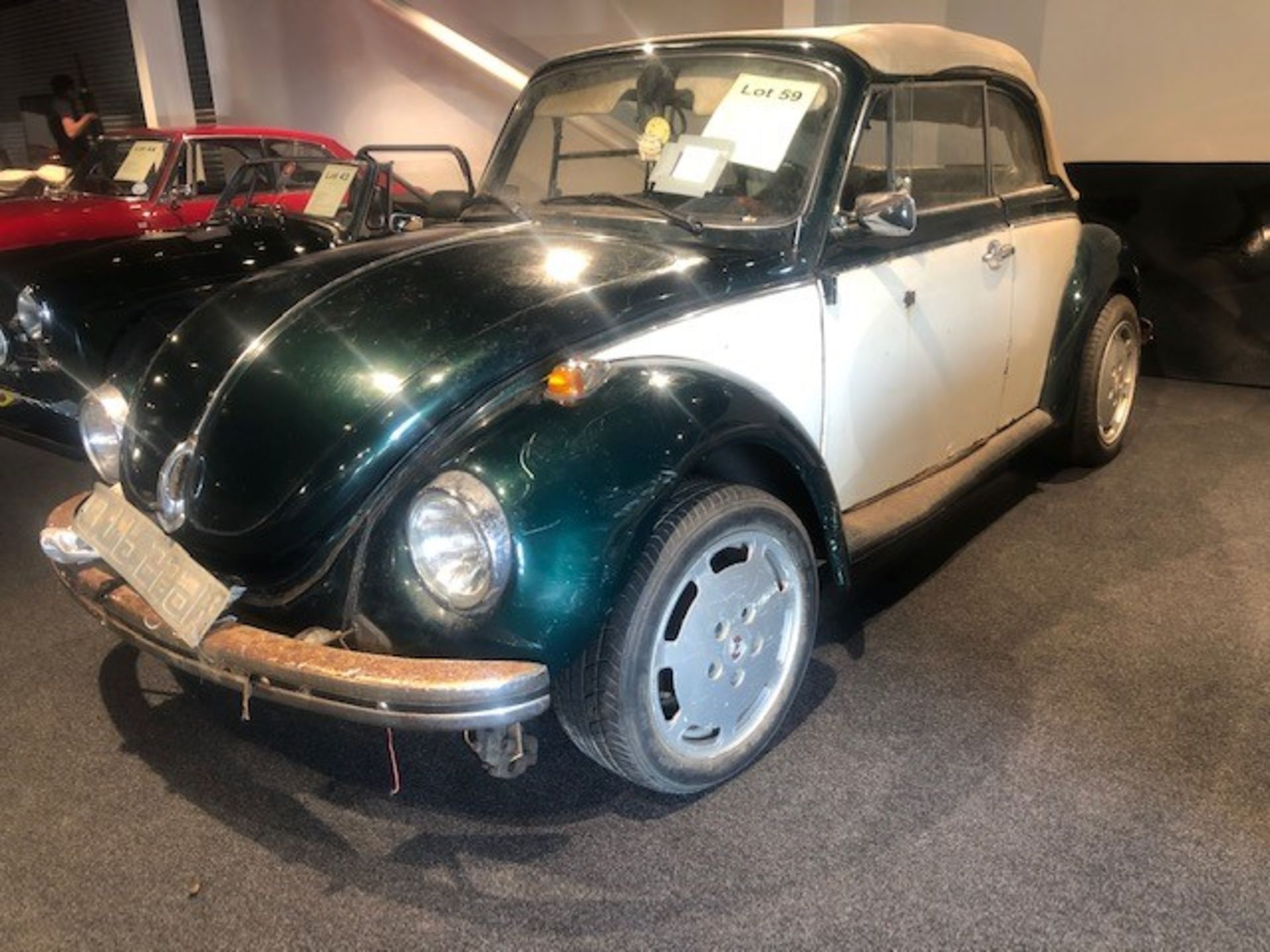 1974 VW Karmann Beetle Convertible Registration number OTR 559M Left hand drive California import - Image 6 of 27