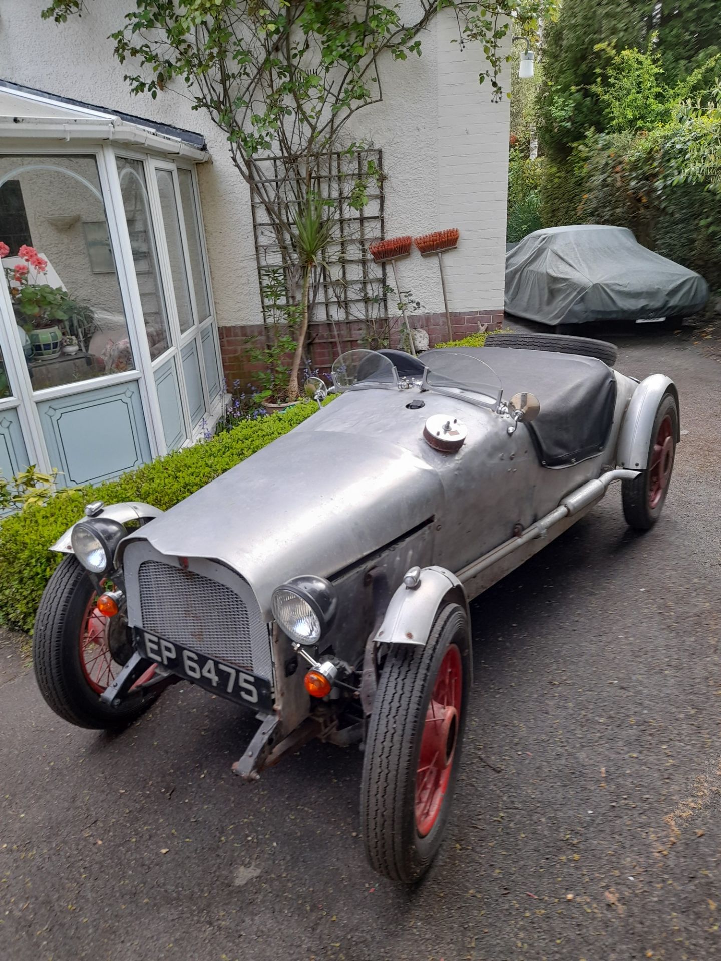 A 1936 Morris 8 Special Registration number EP 6475 (non-transferable) Constructed late 50s/early