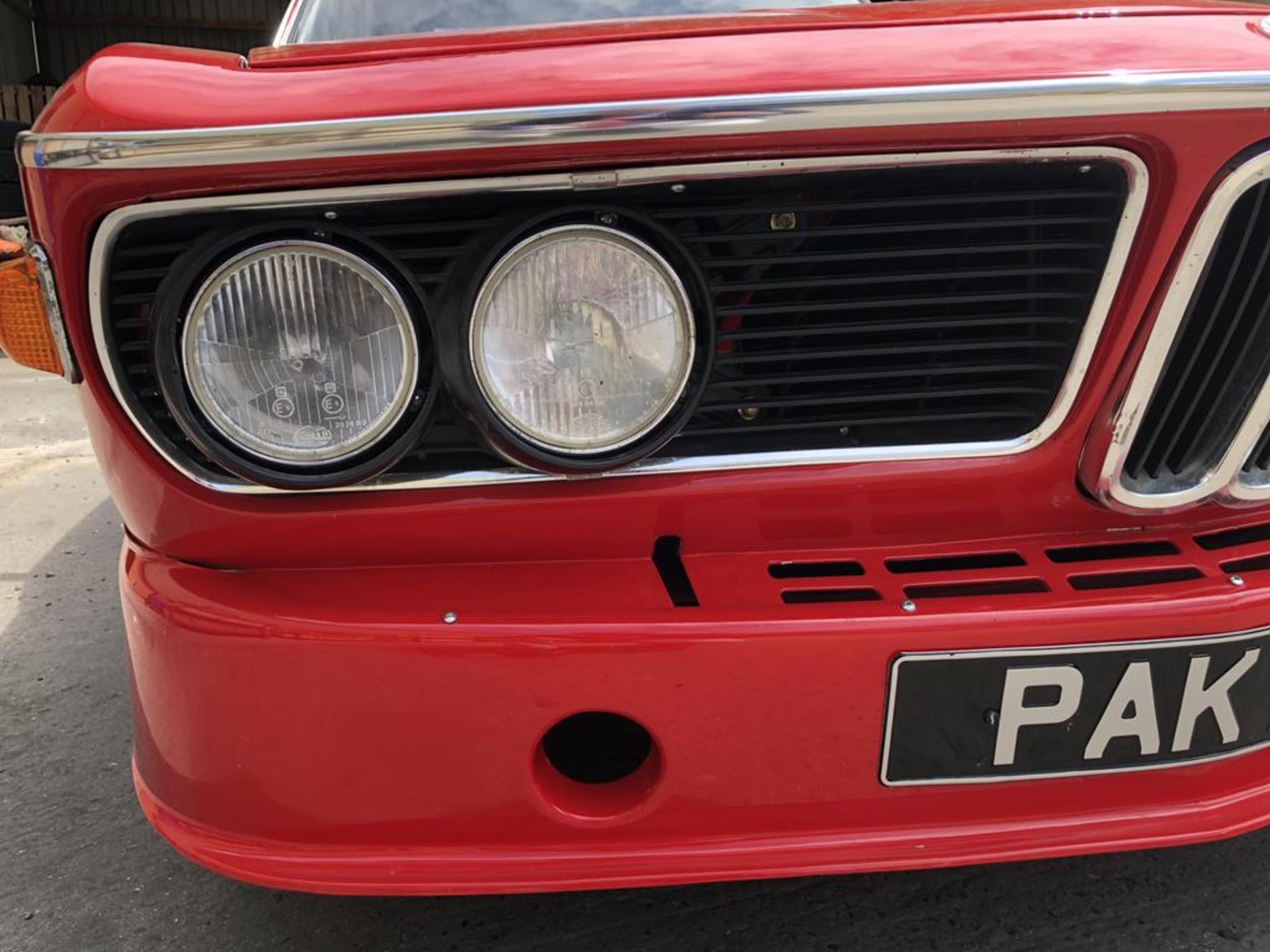 1974 BMW 3.0 CSL Registration number PAK 2M Chassis number 2285402 Verona red with a black - Image 38 of 137